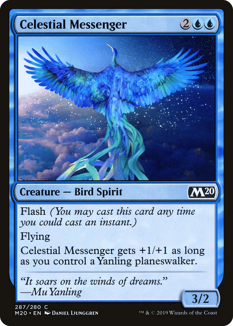 Celestial Messenger — Core Set 2020 — Magic: The Gathering