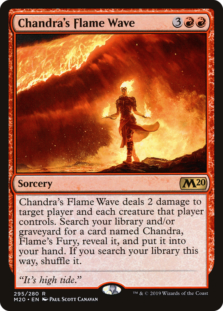 Chandra's Flame Wave — Core Set 2020 — Magic: The Gathering