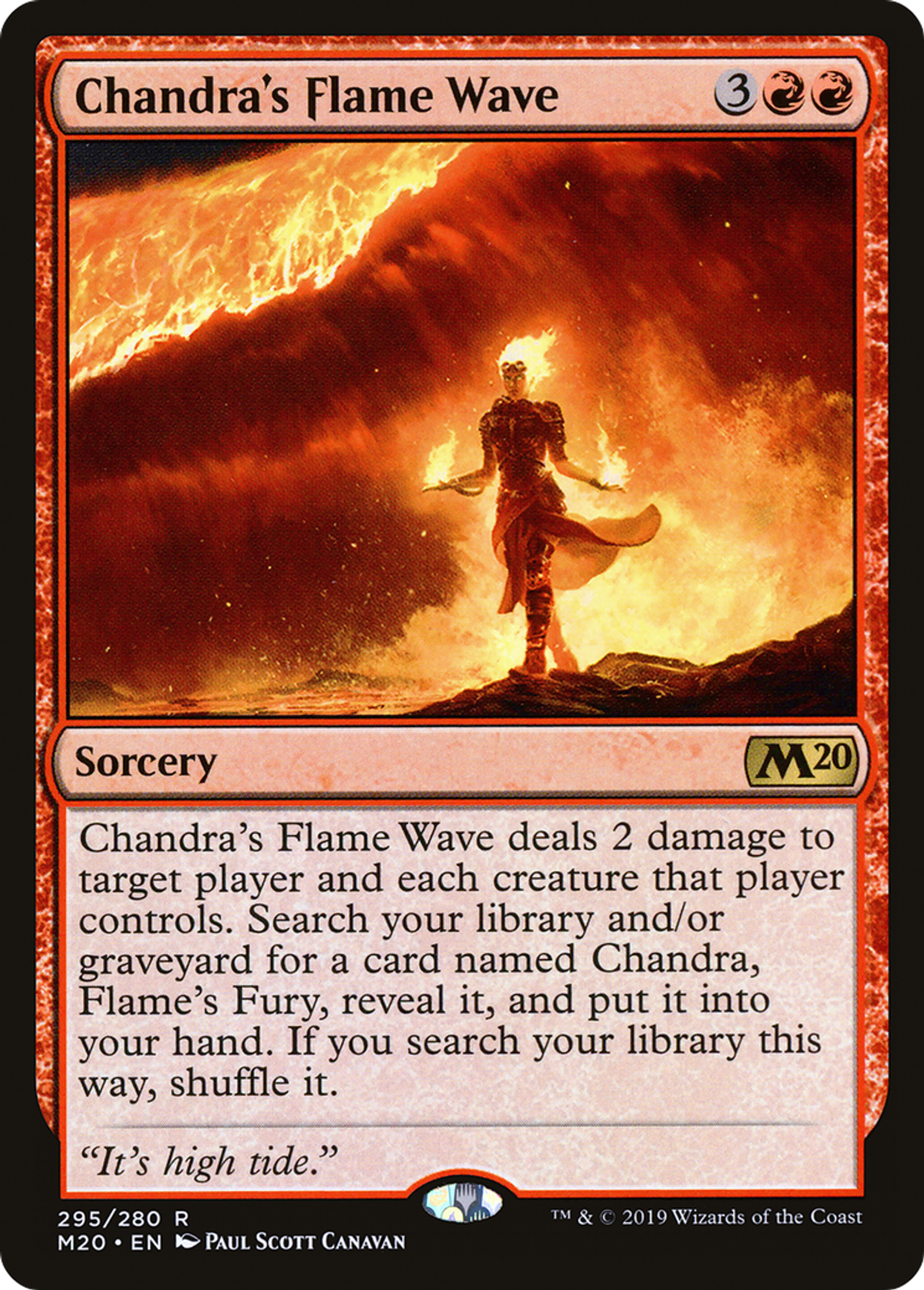 Chandra's Flame Wave — Core Set 2020 — Magic: The Gathering