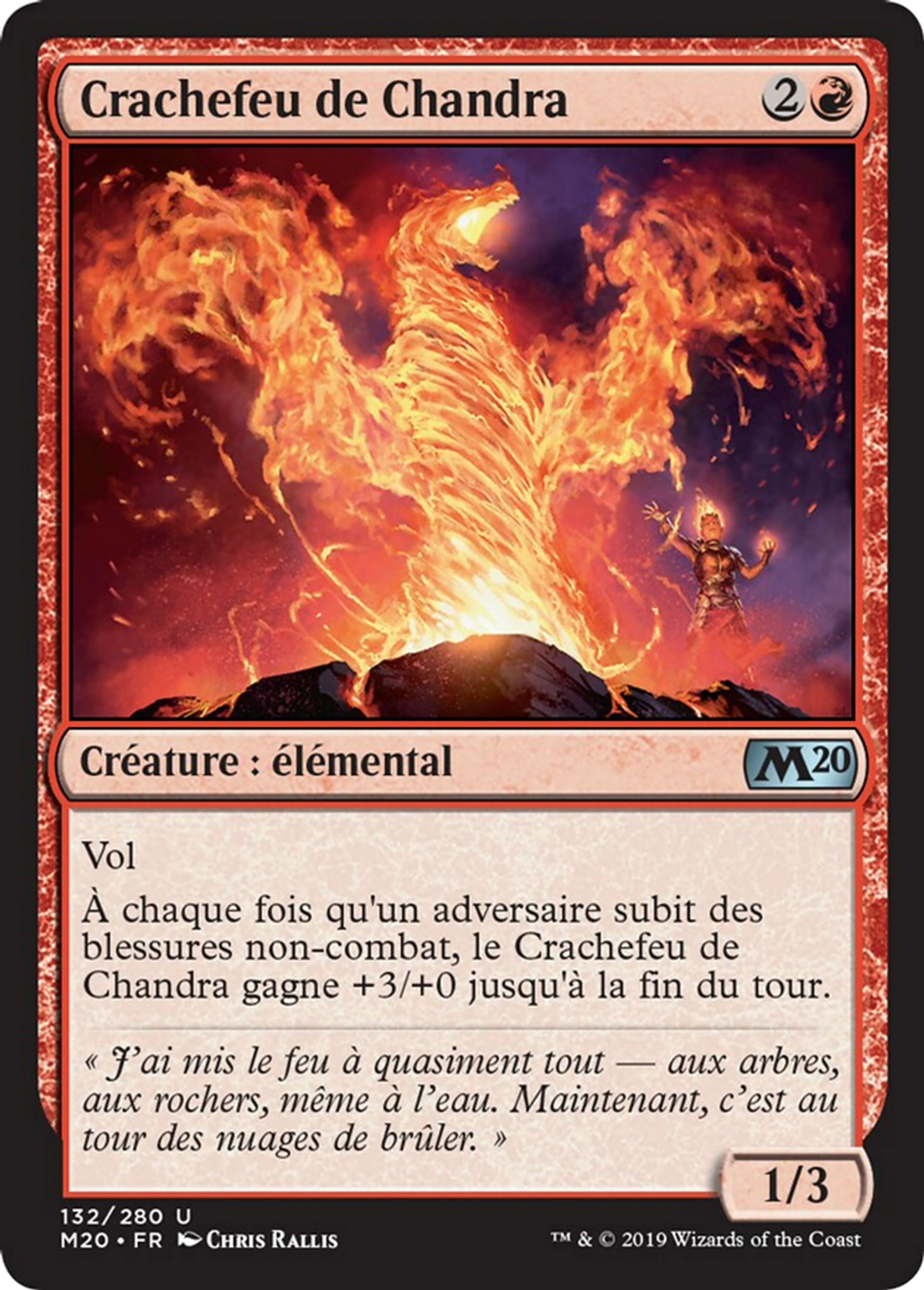 Crachefeu de Chandra — Core Set 2020 — Magic: The Gathering