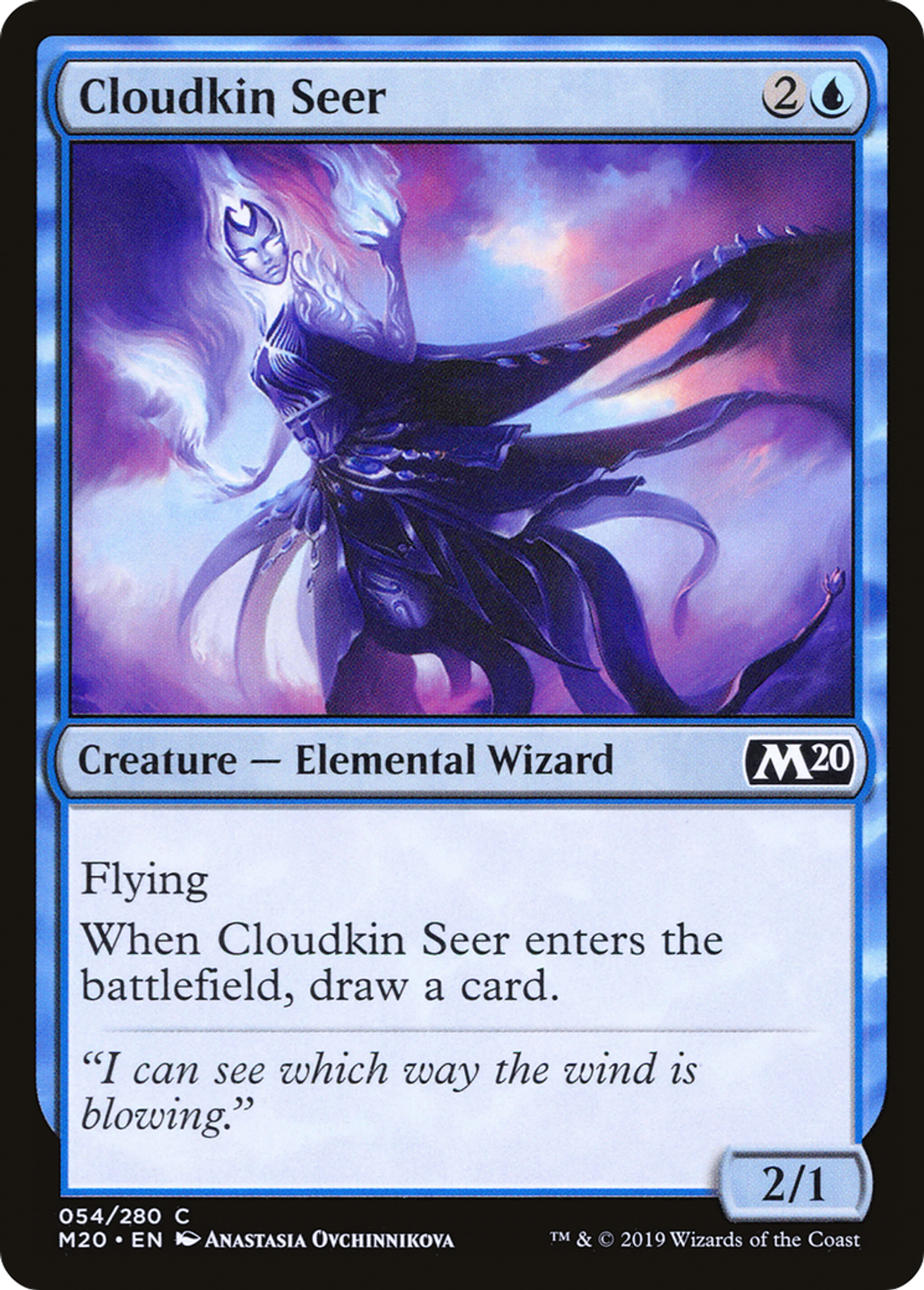 Cloudkin Seer — Core Set 2020 — Magic: The Gathering