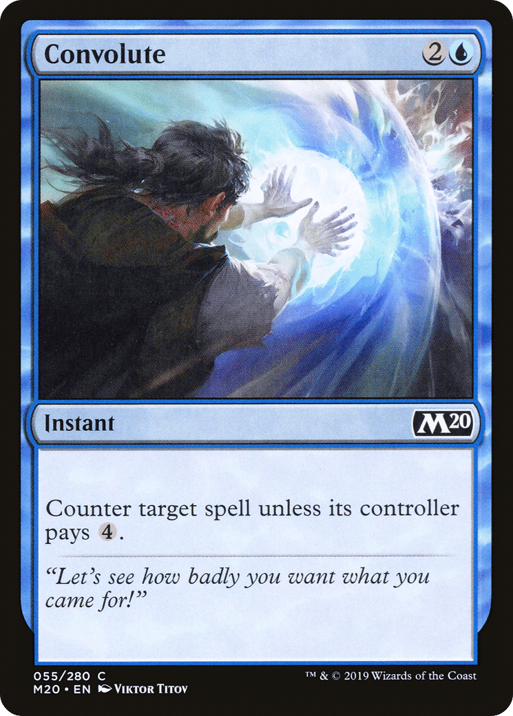 Convolute — Core Set 2020 — Magic: The Gathering