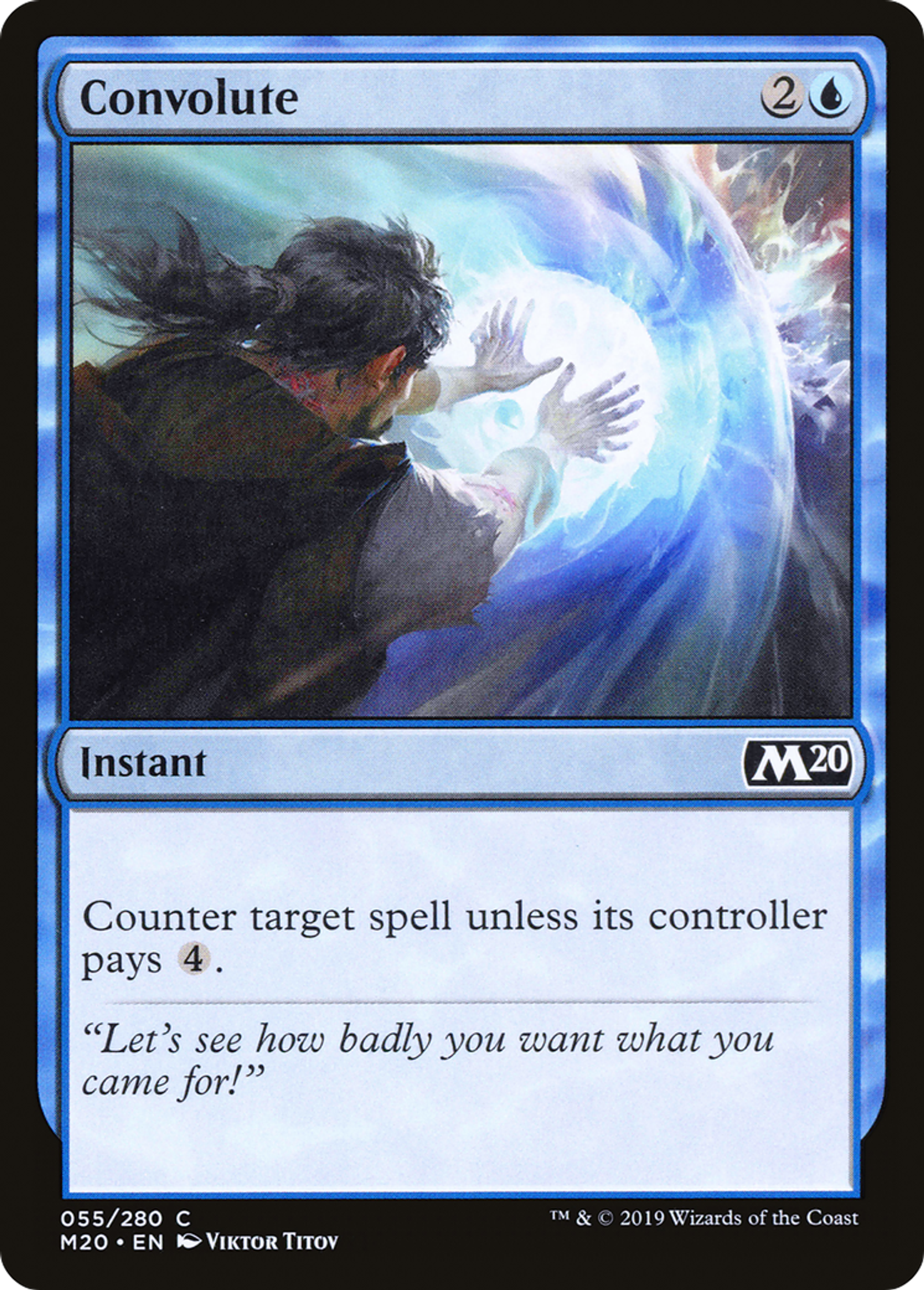 Convolute — Core Set 2020 — Magic: The Gathering