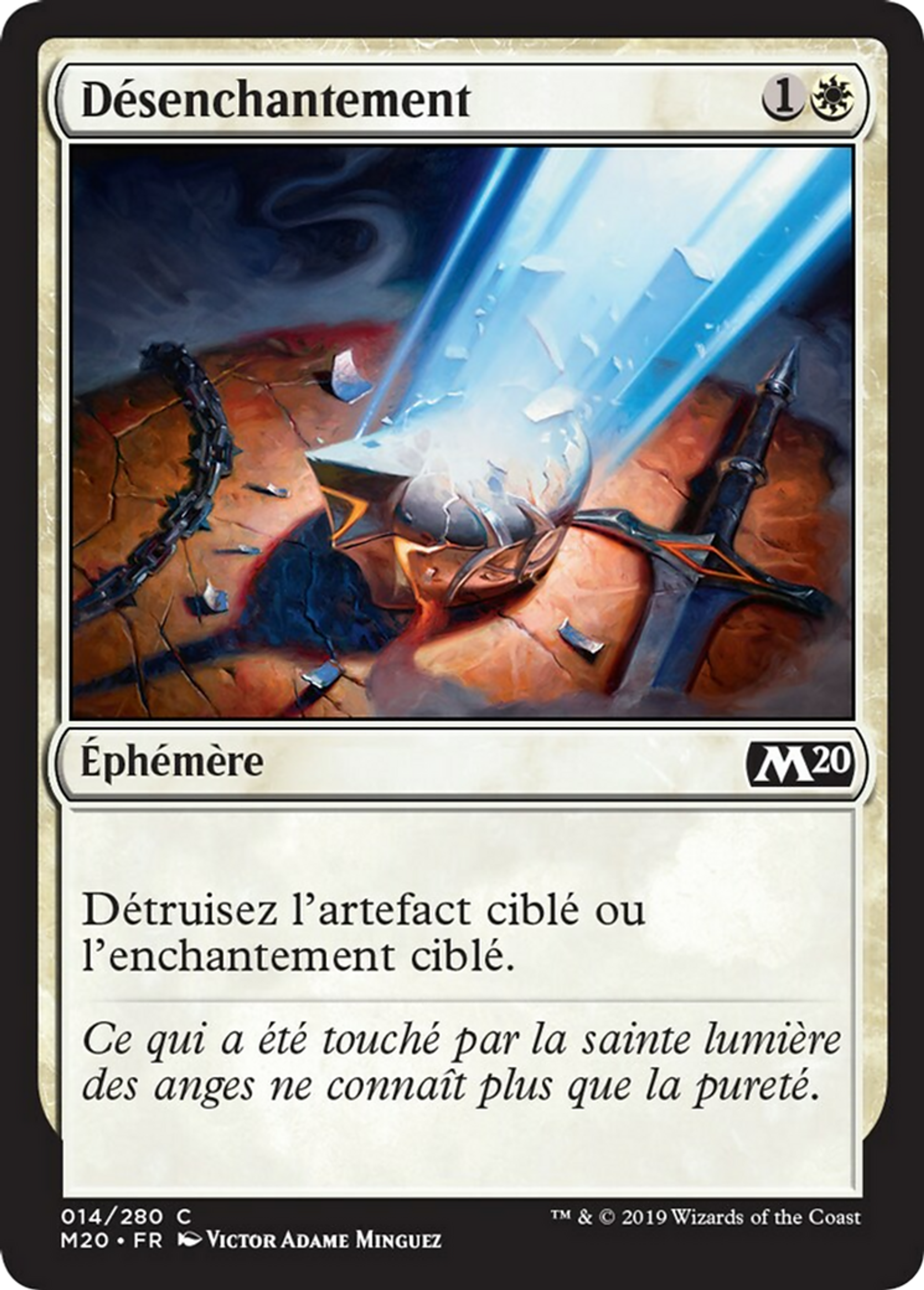 Désenchantement — Core Set 2020 — Magic: The Gathering