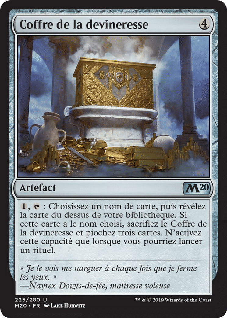 Coffre de la devineresse — Core Set 2020 — Magic: The Gathering