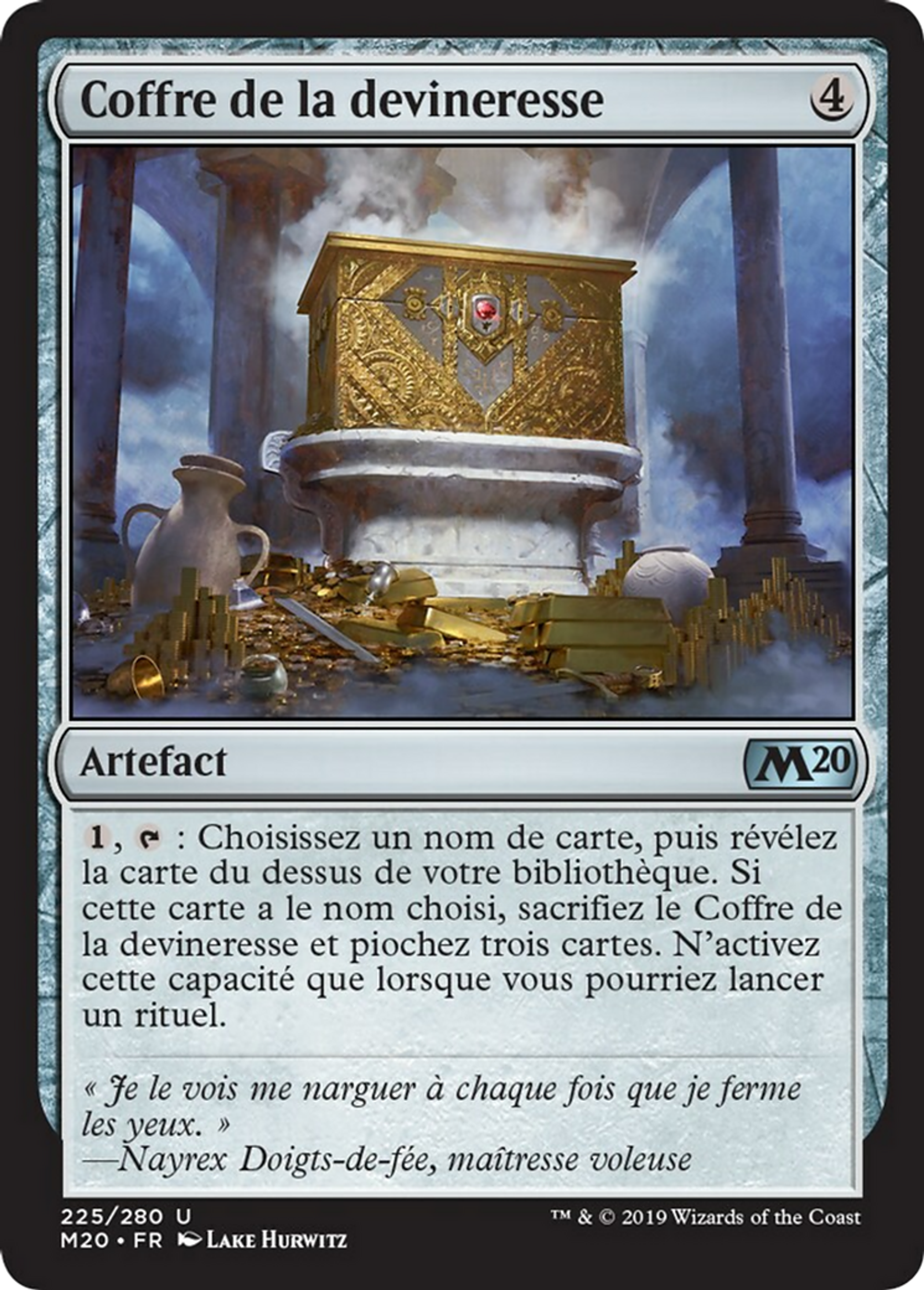 Coffre de la devineresse — Core Set 2020 — Magic: The Gathering