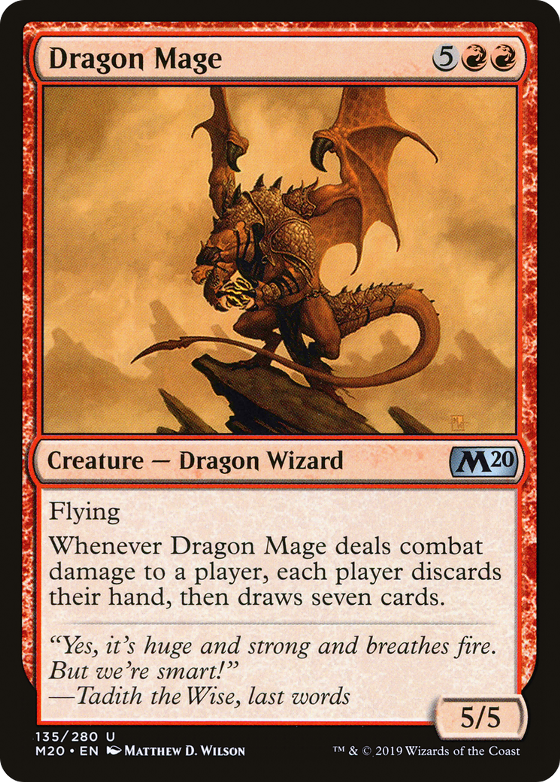 Dragon Mage — Core Set 2020 — Magic: The Gathering