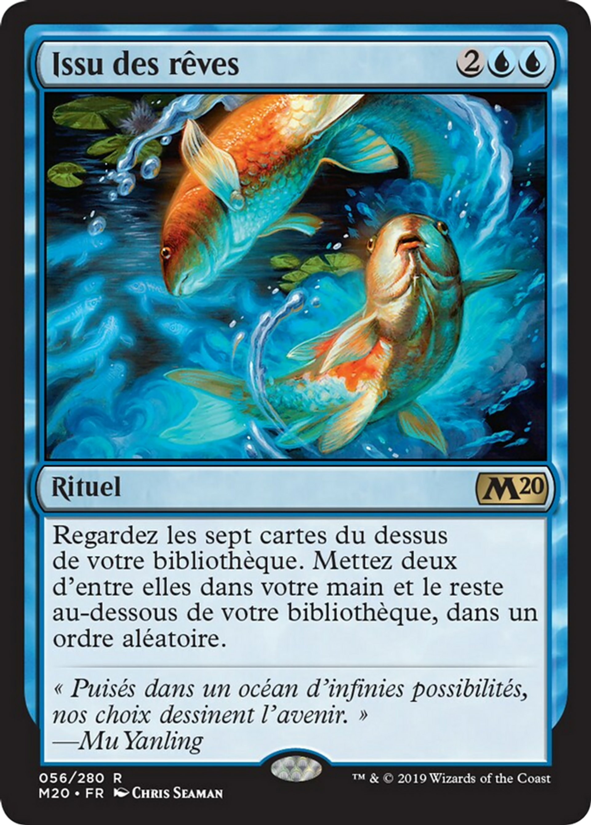Issu des rêves — Core Set 2020 — Magic: The Gathering