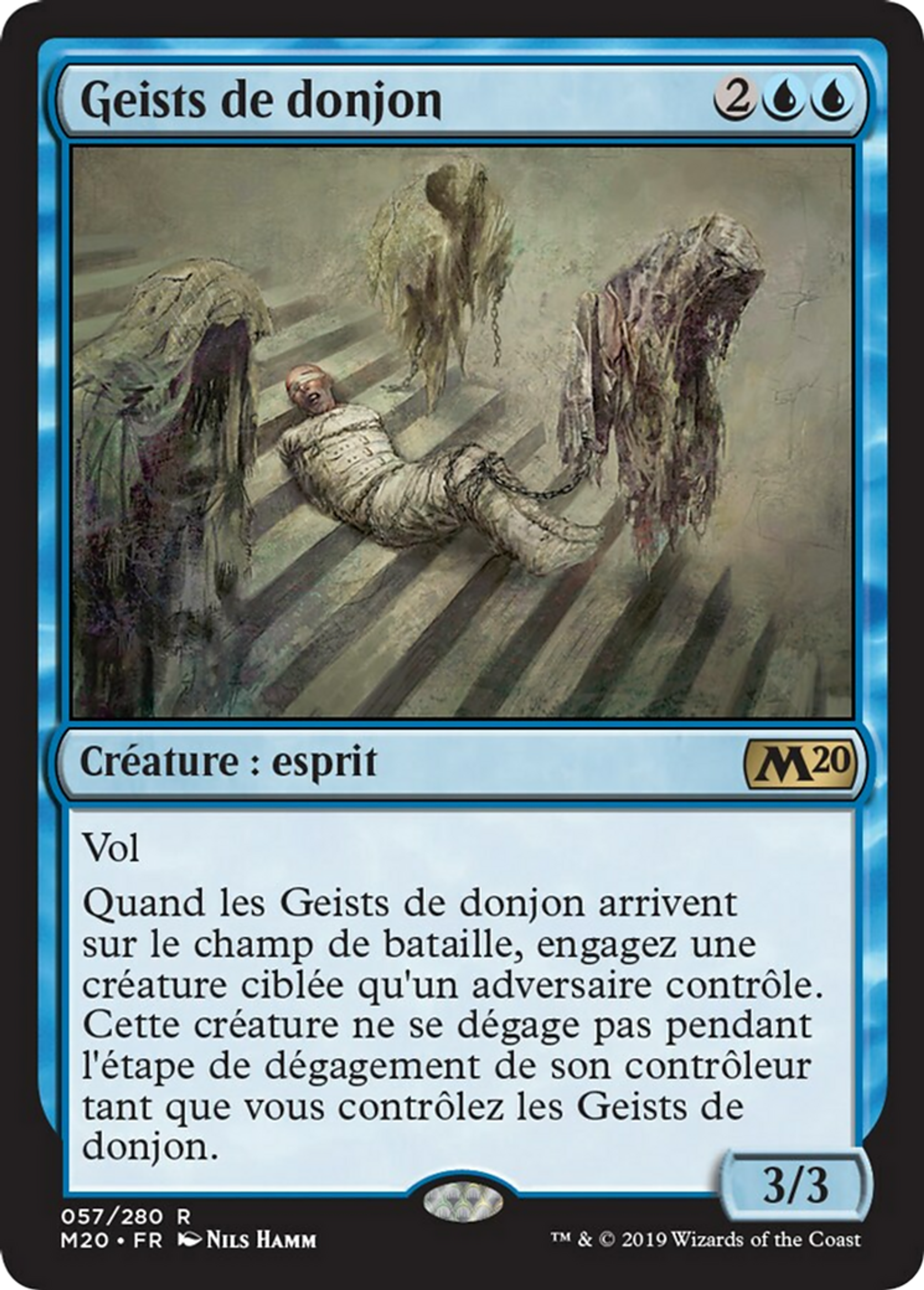 Geists de donjon — Core Set 2020 — Magic: The Gathering