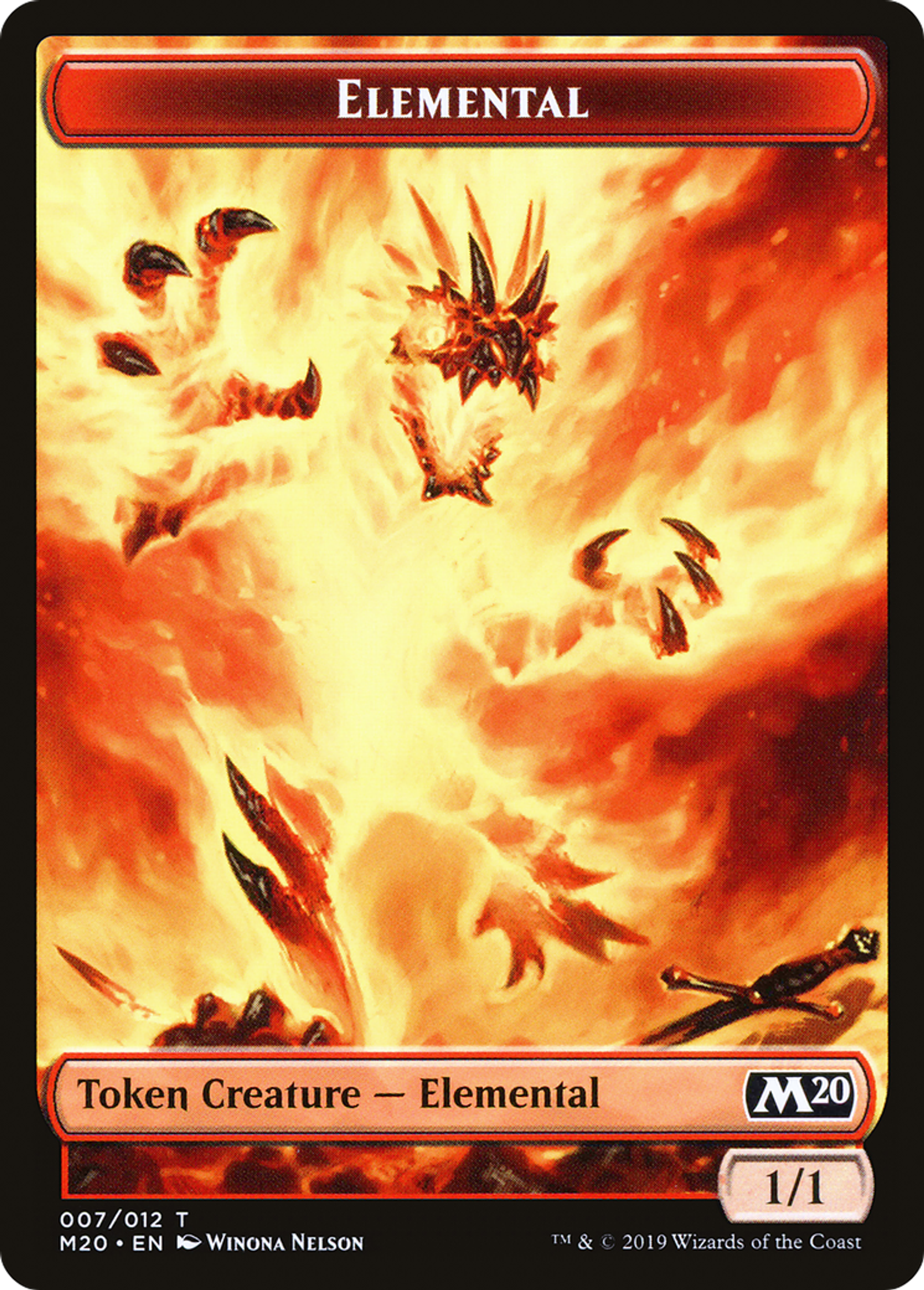 Elemental — Core Set 2020 — Magic: The Gathering