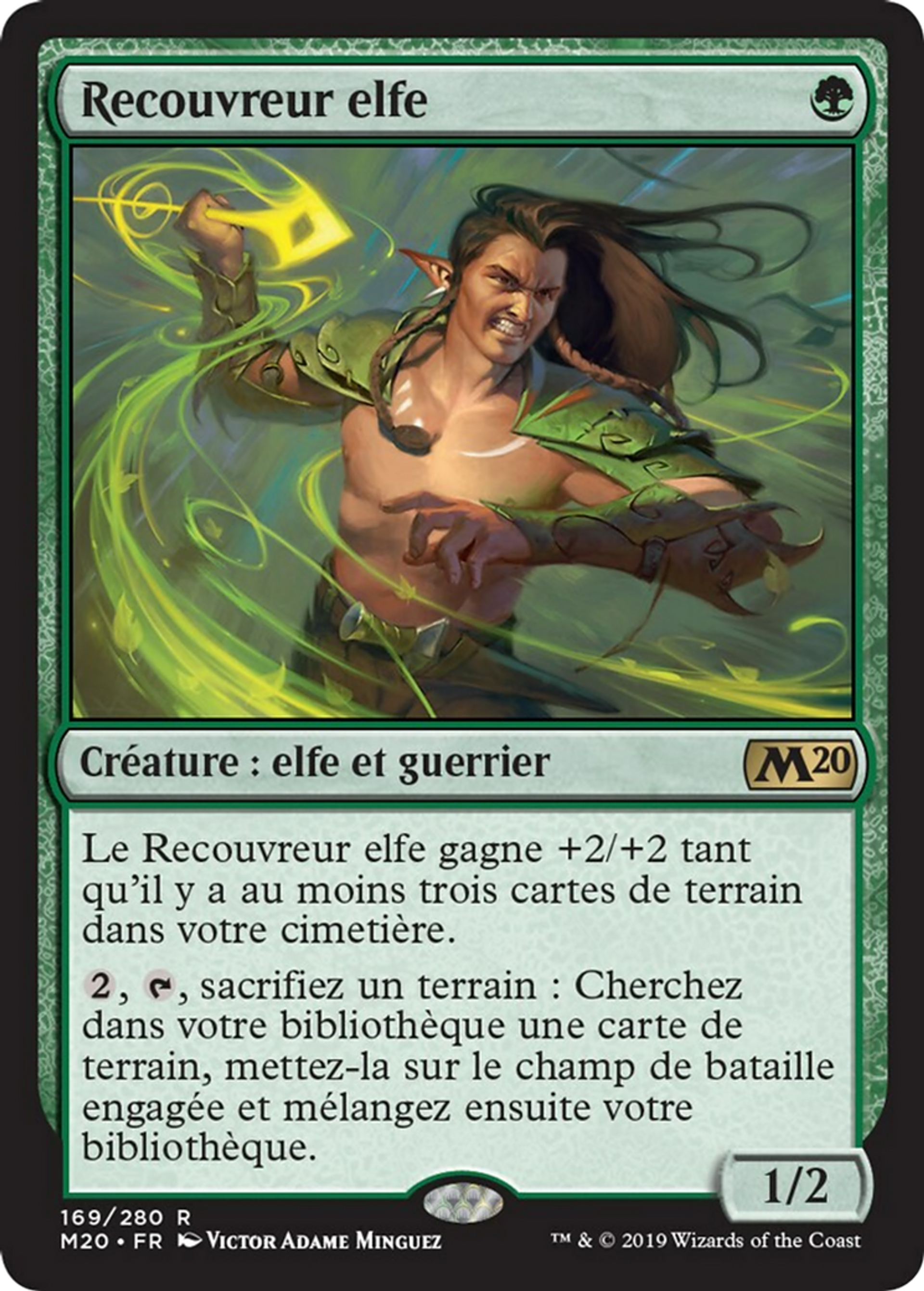 Recouvreur elfe — Core Set 2020 — Magic: The Gathering