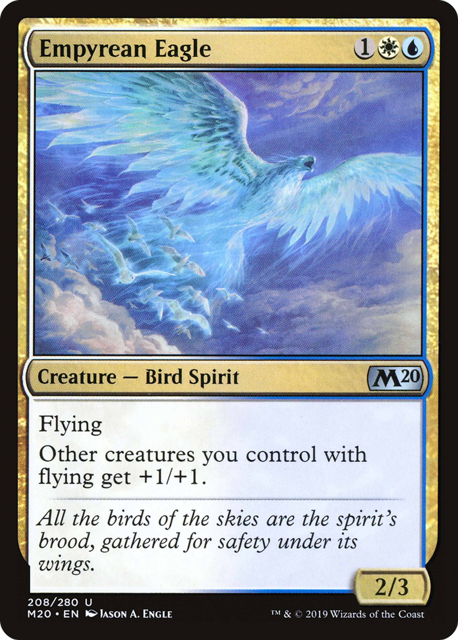 Empyrean Eagle — Core Set 2020 — Magic: The Gathering