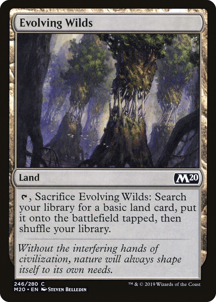 Evolving Wilds — Core Set 2020 — Magic: The Gathering