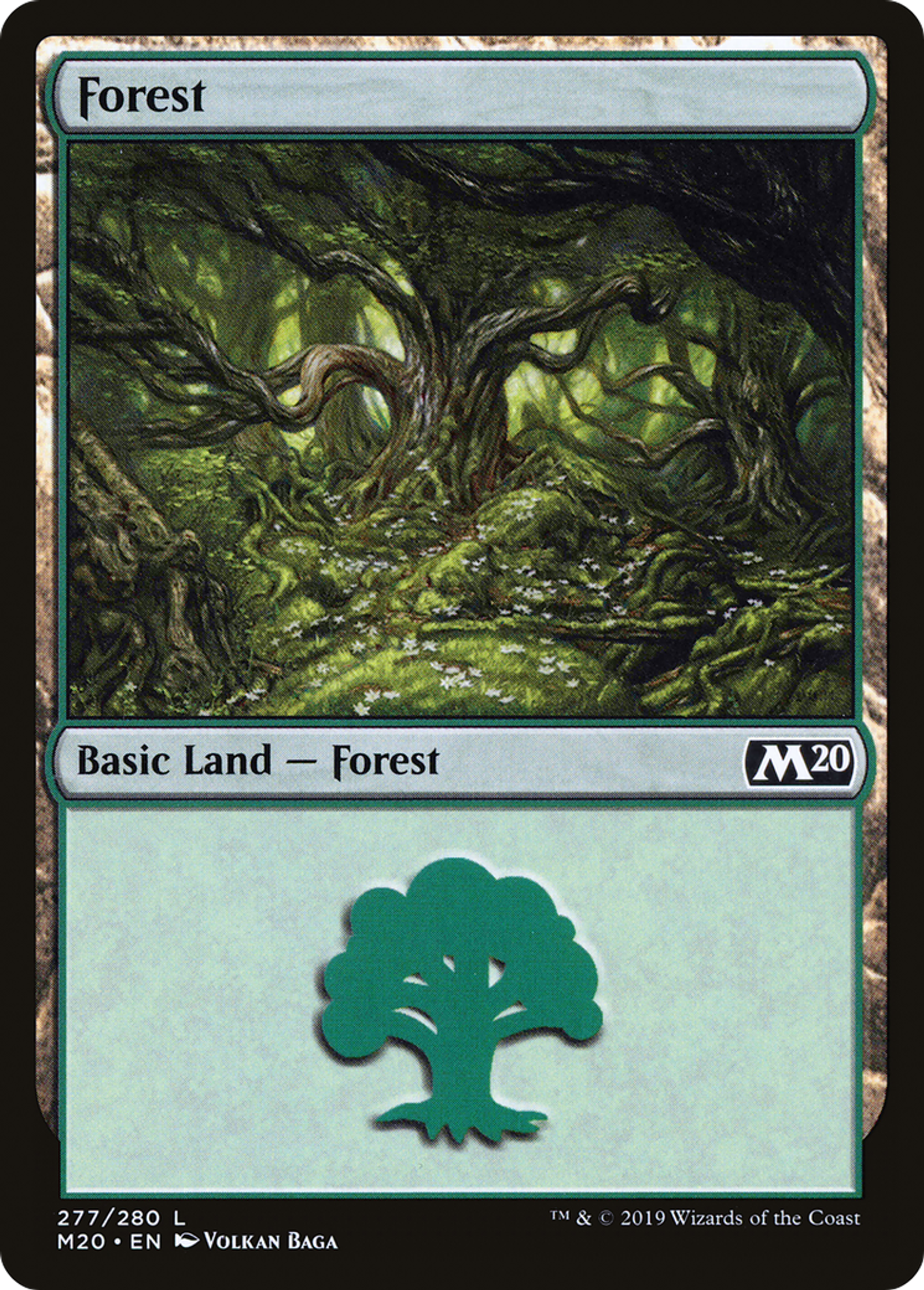 Forest — Core Set 2020 — Magic: The Gathering