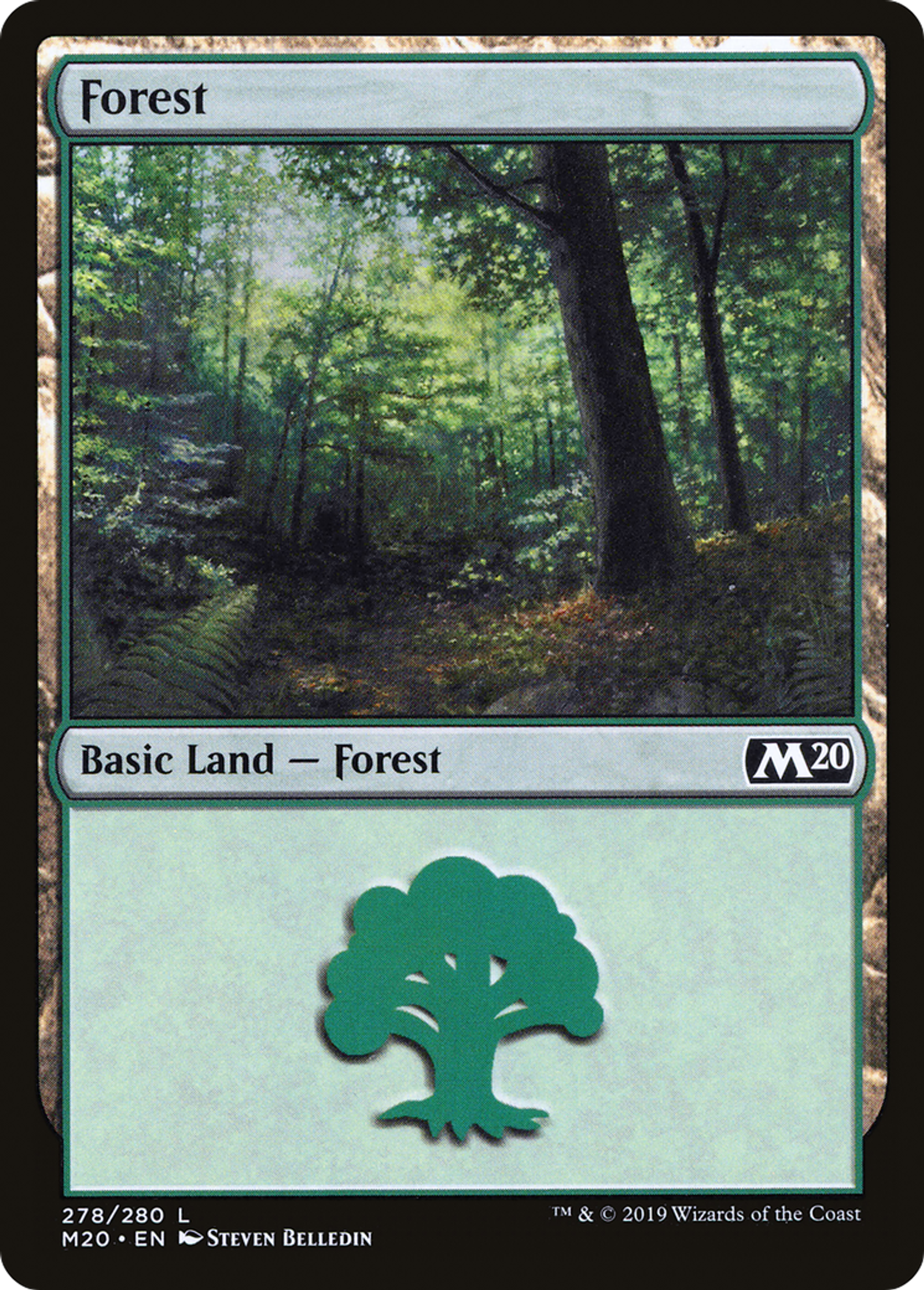 Forest — Core Set 2020 — Magic: The Gathering