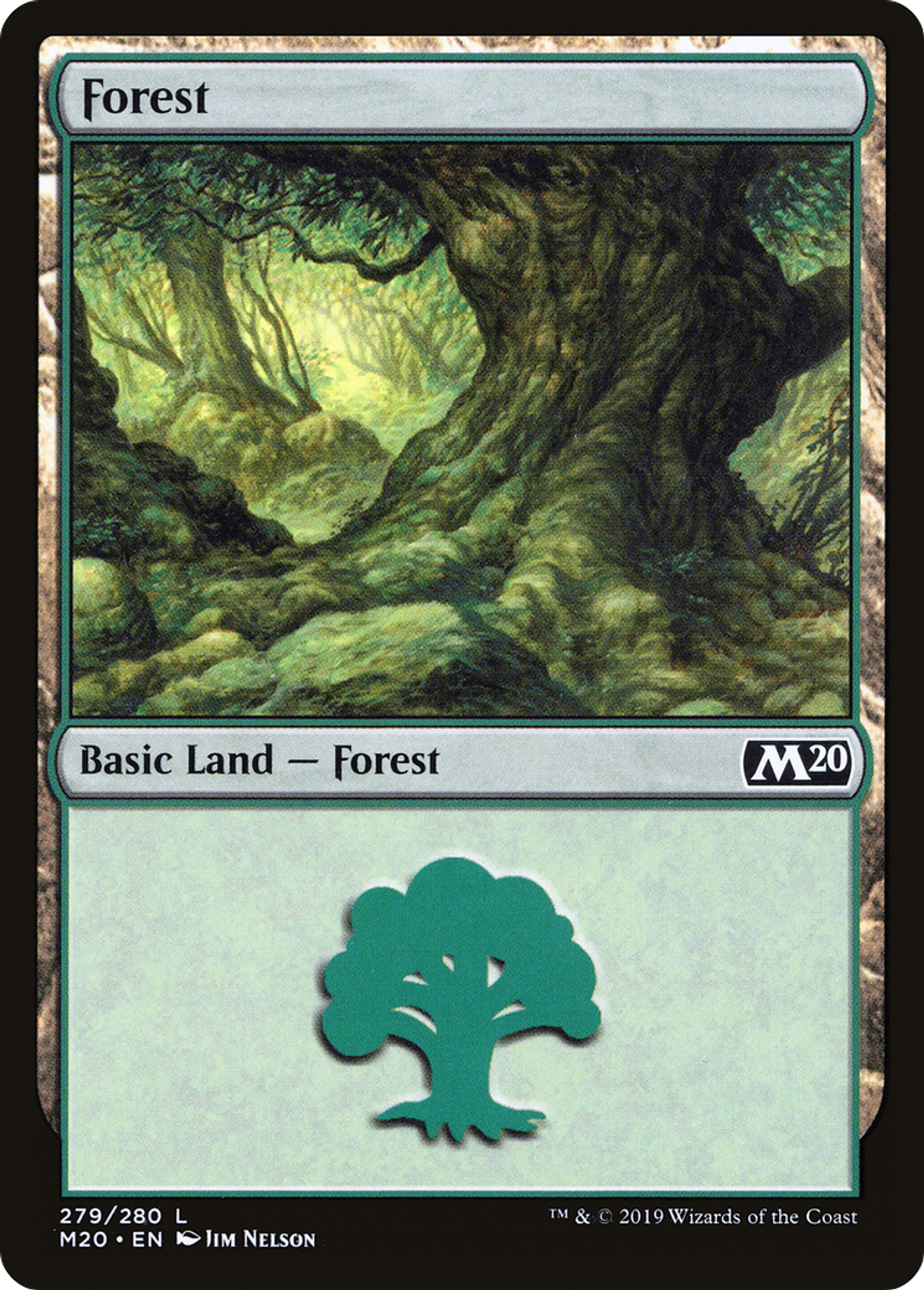 Forest — Core Set 2020 — Magic: The Gathering