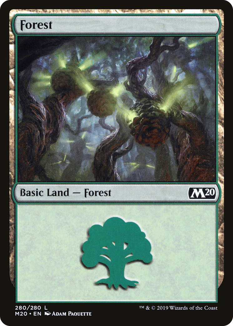 Forest — Core Set 2020 — Magic: The Gathering