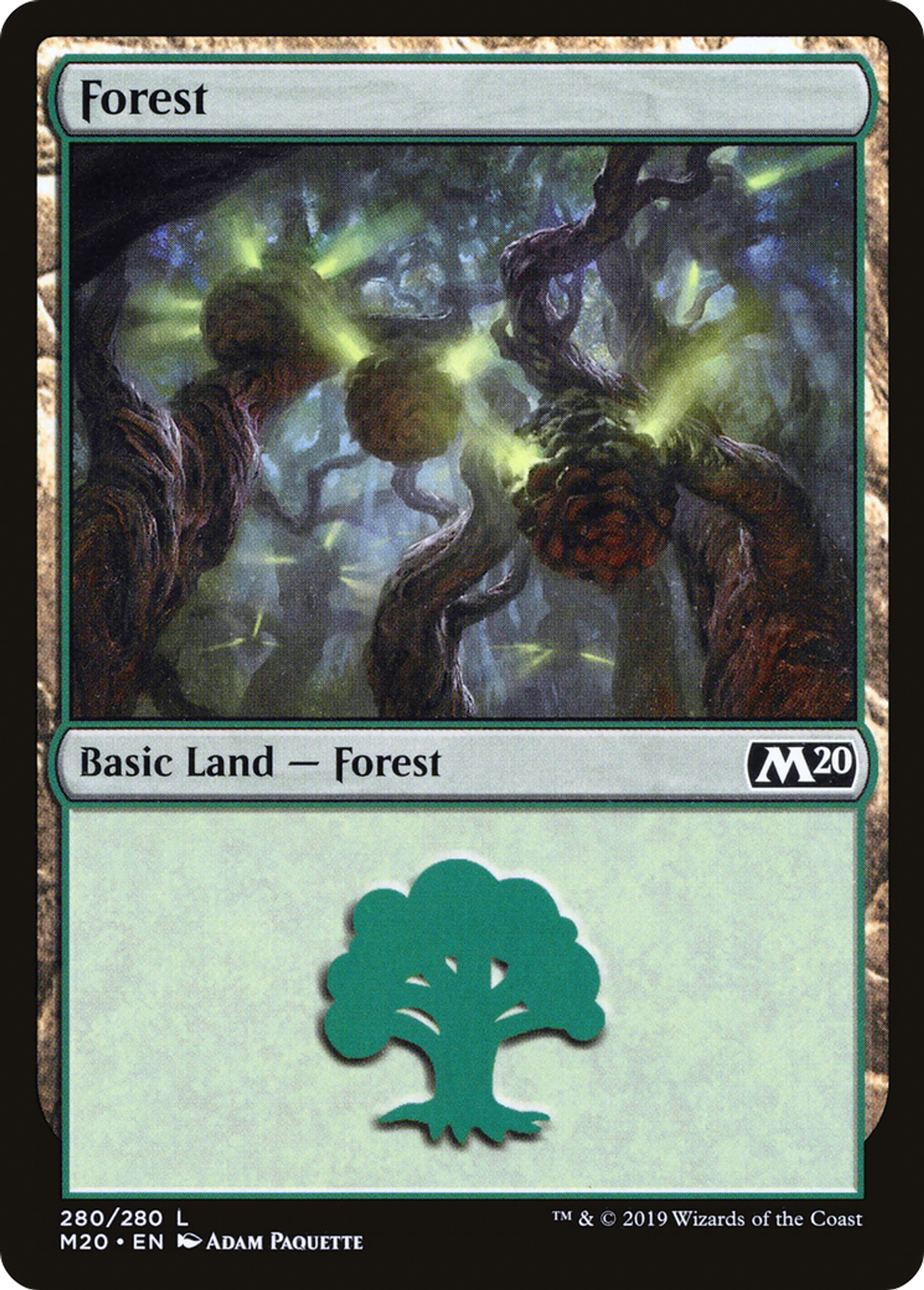 Forest — Core Set 2020 — Magic: The Gathering