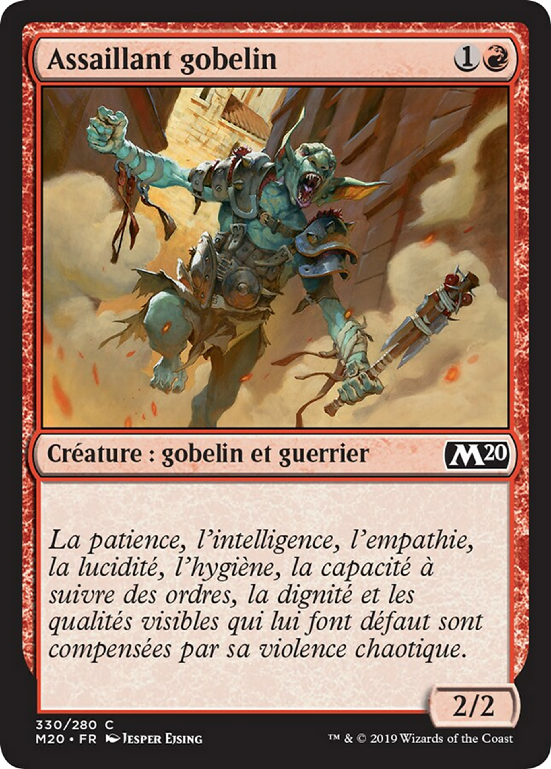Assaillant gobelin — Core Set 2020 — Magic: The Gathering