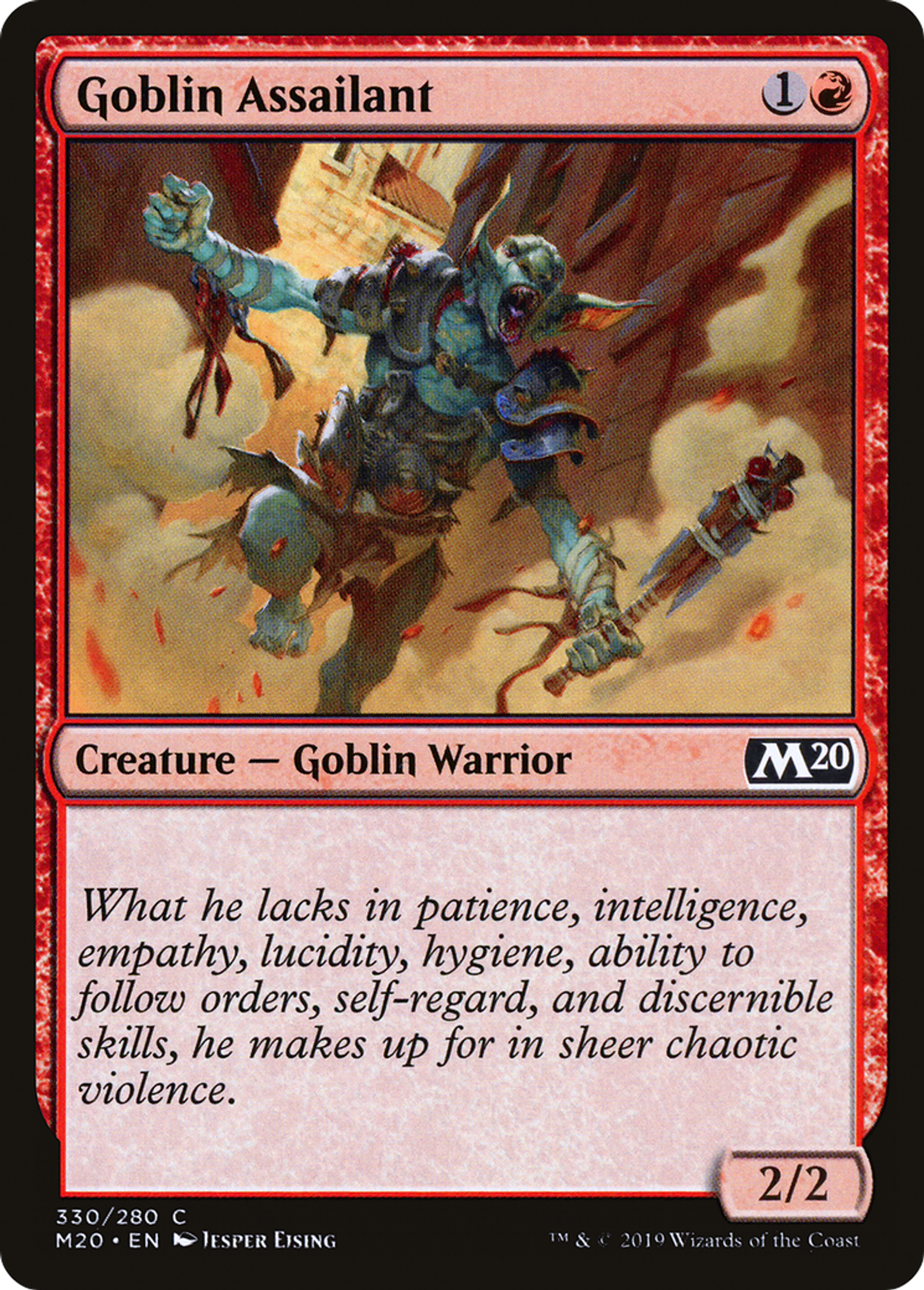 Goblin Assailant — Core Set 2020 — Magic: The Gathering