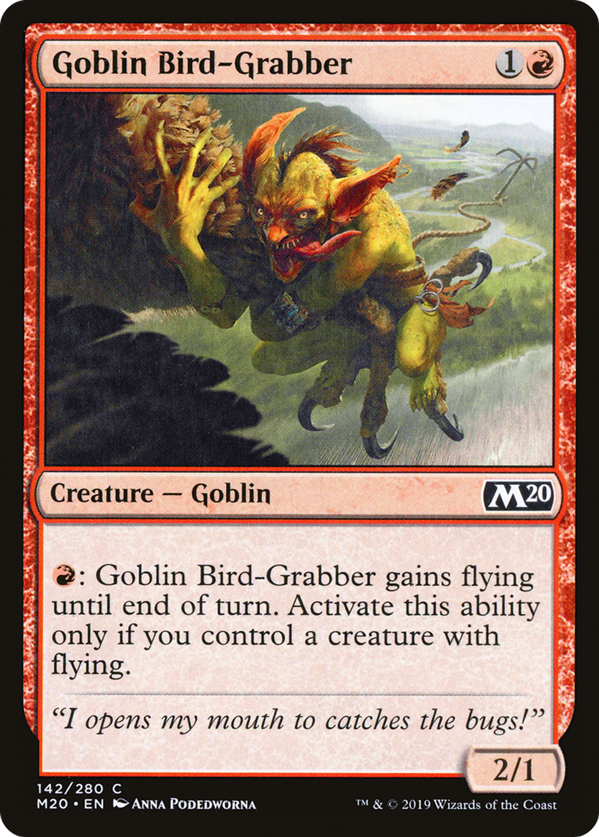 Goblin Bird-Grabber — Core Set 2020 — Magic: The Gathering