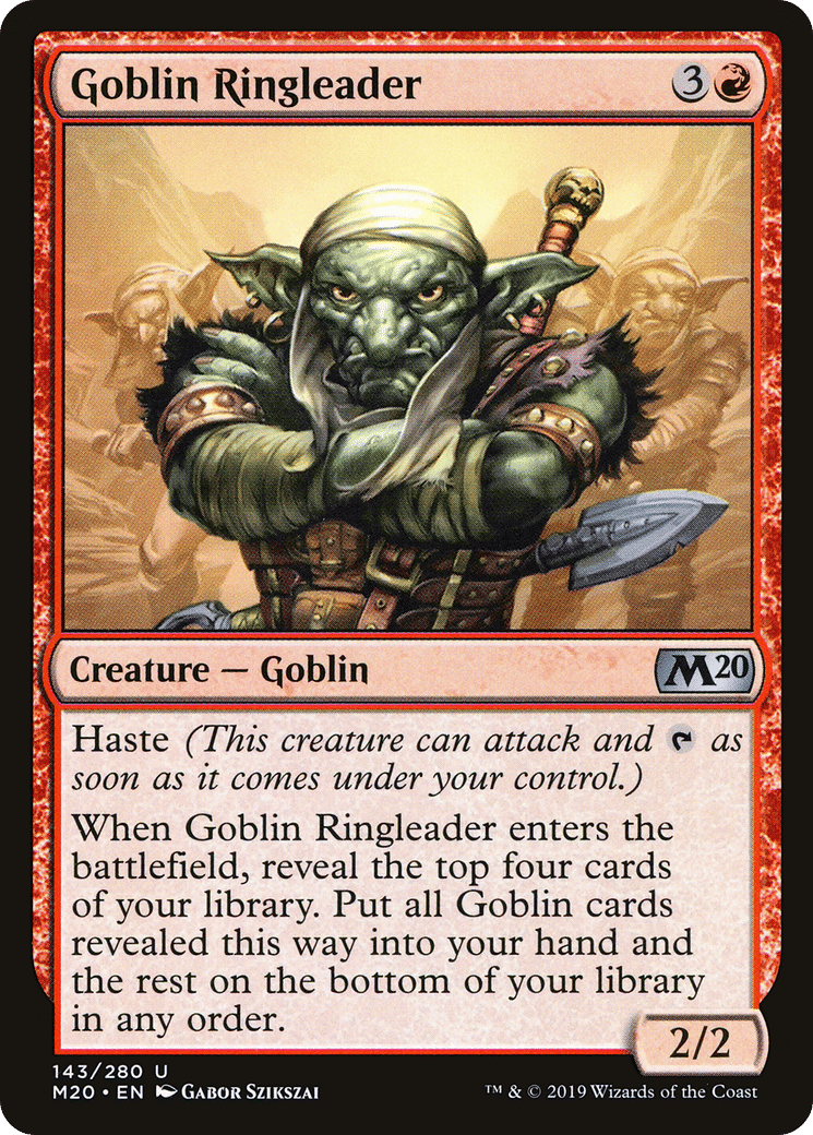 Goblin Ringleader — Core Set 2020 — Magic: The Gathering