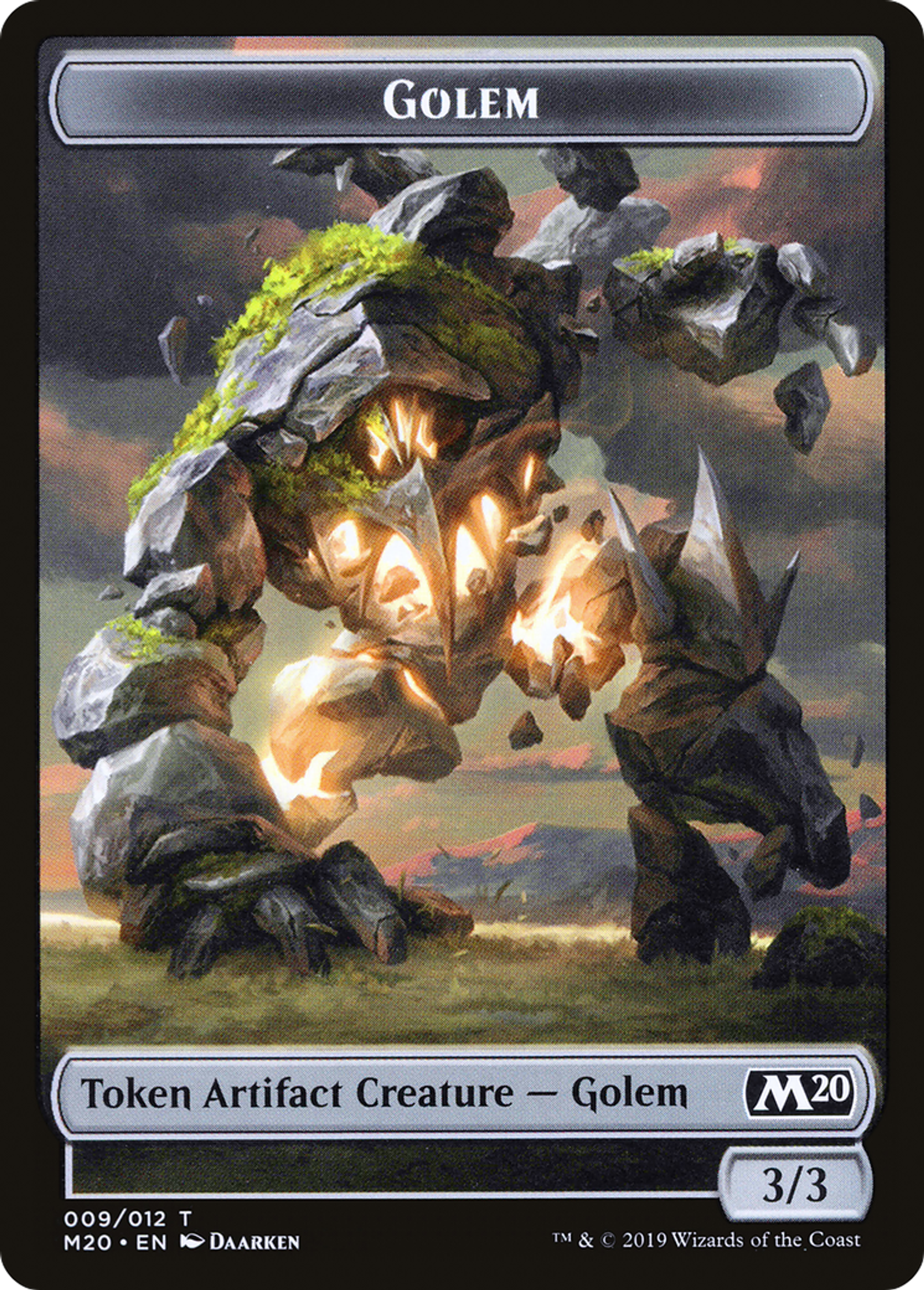 Golem — Core Set 2020 — Magic: The Gathering