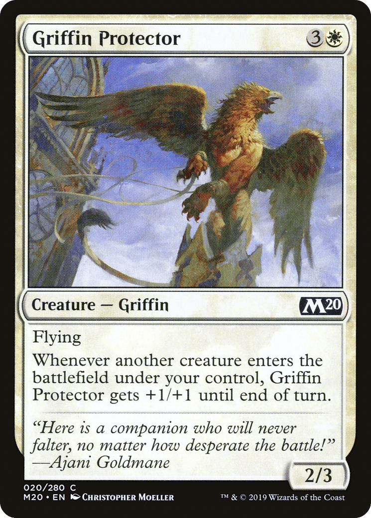 Griffin Protector — Core Set 2020 — Magic: The Gathering