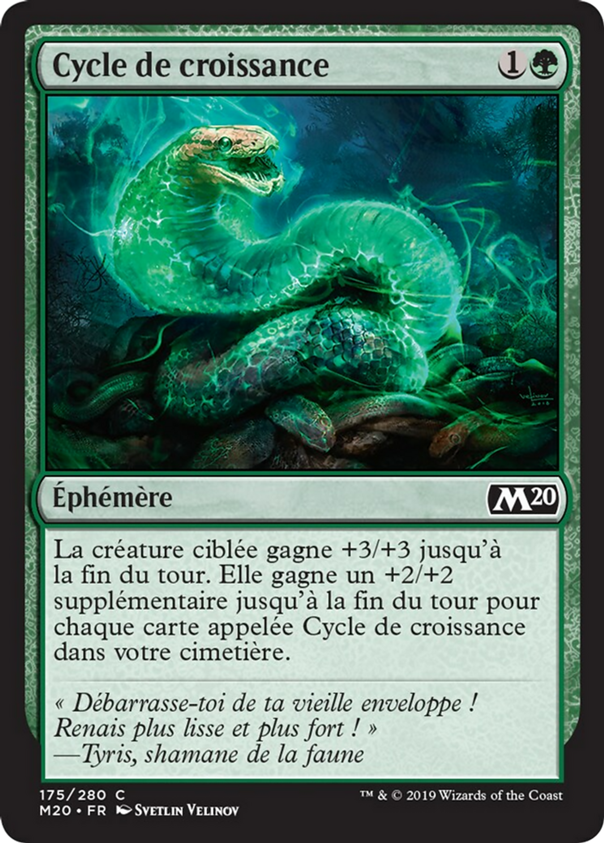 Cycle de croissance — Core Set 2020 — Magic: The Gathering