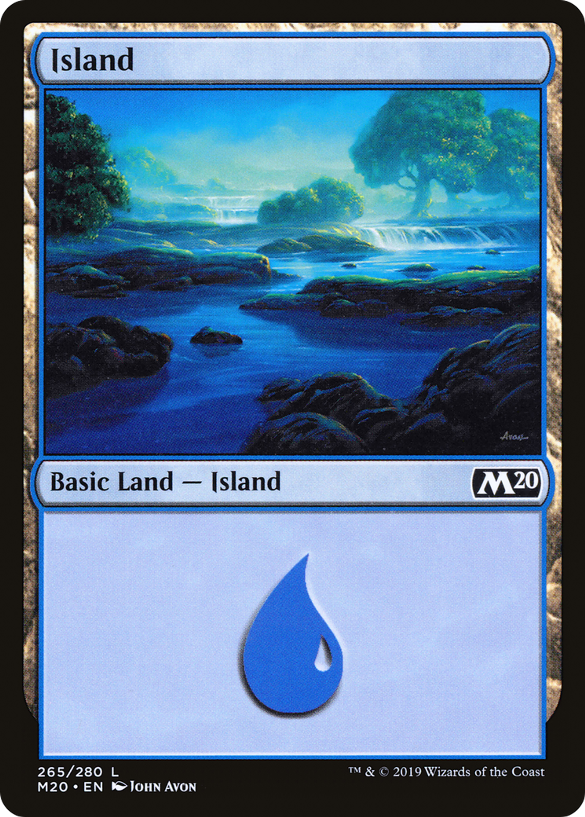 Island — Core Set 2020 — Magic: The Gathering