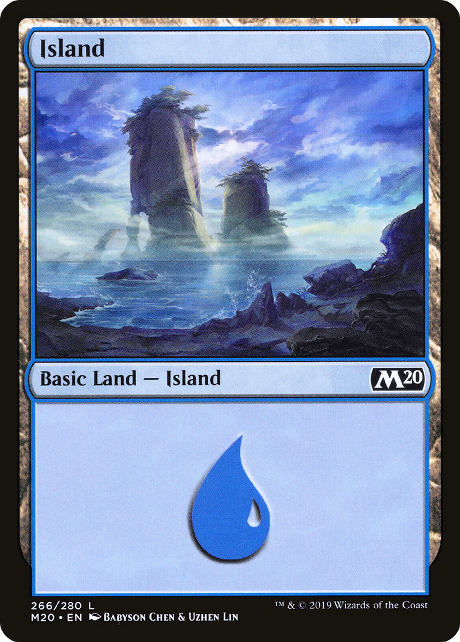 Island — Core Set 2020 — Magic: The Gathering