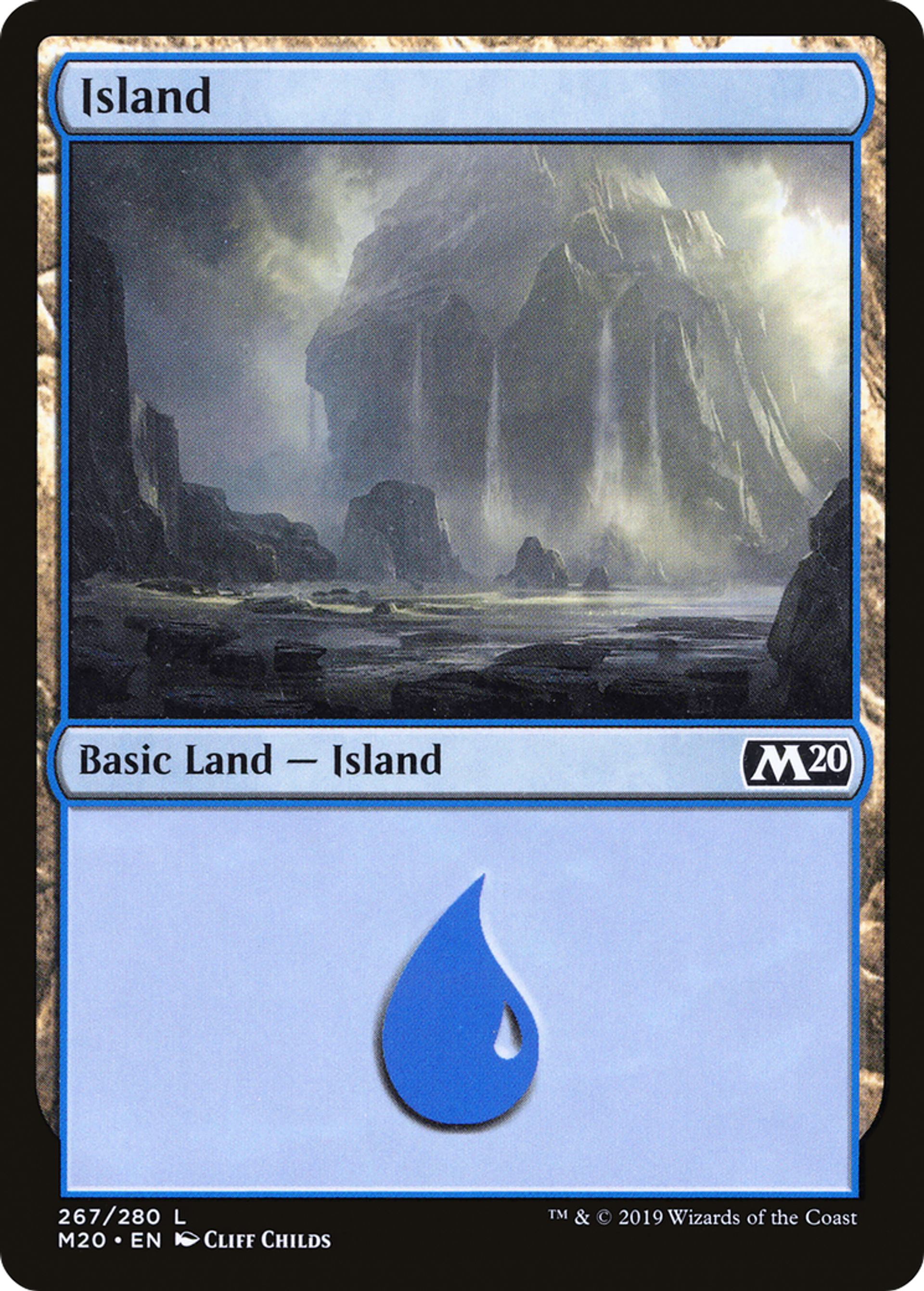 Island — Core Set 2020 — Magic: The Gathering