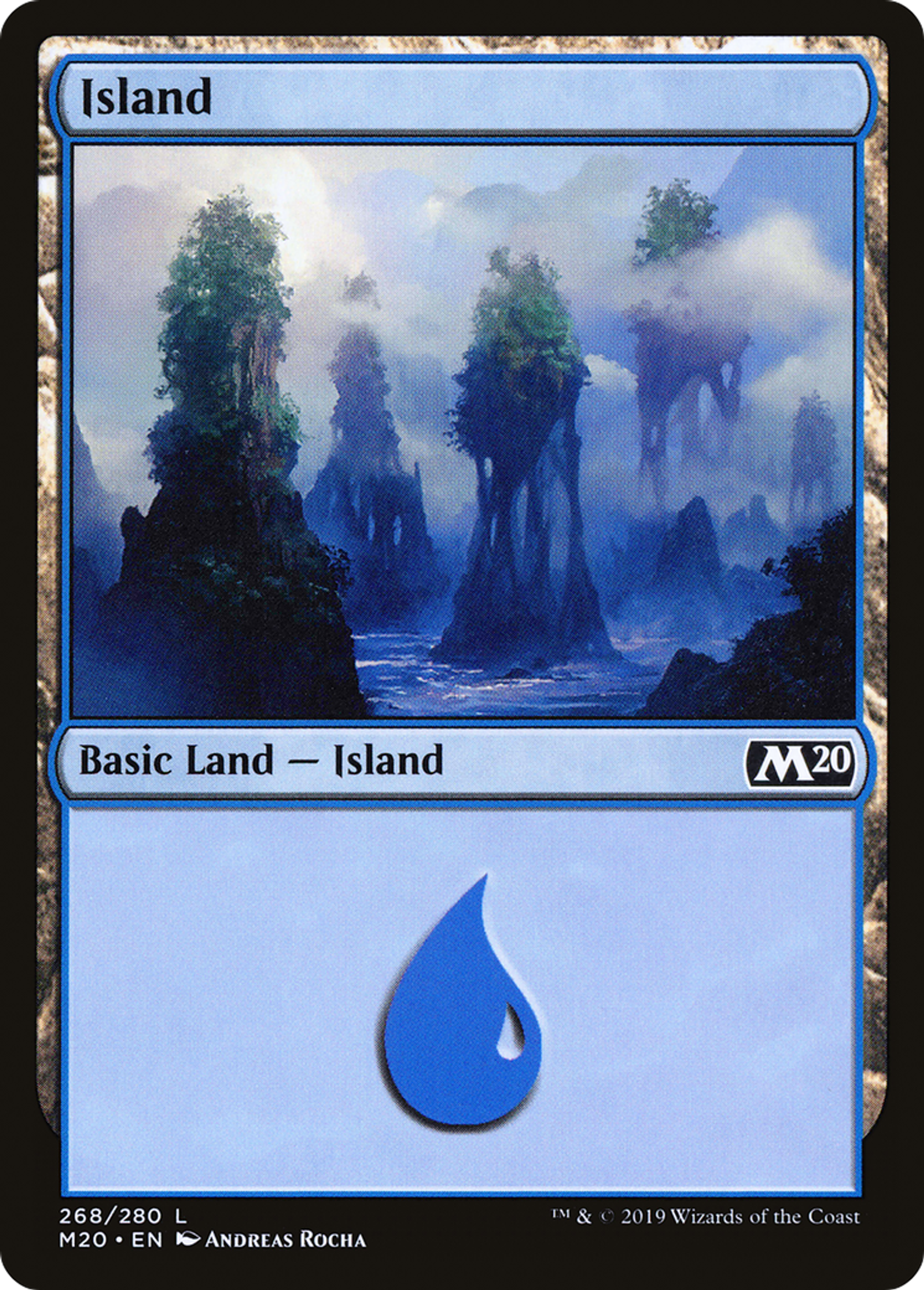 Island — Core Set 2020 — Magic: The Gathering
