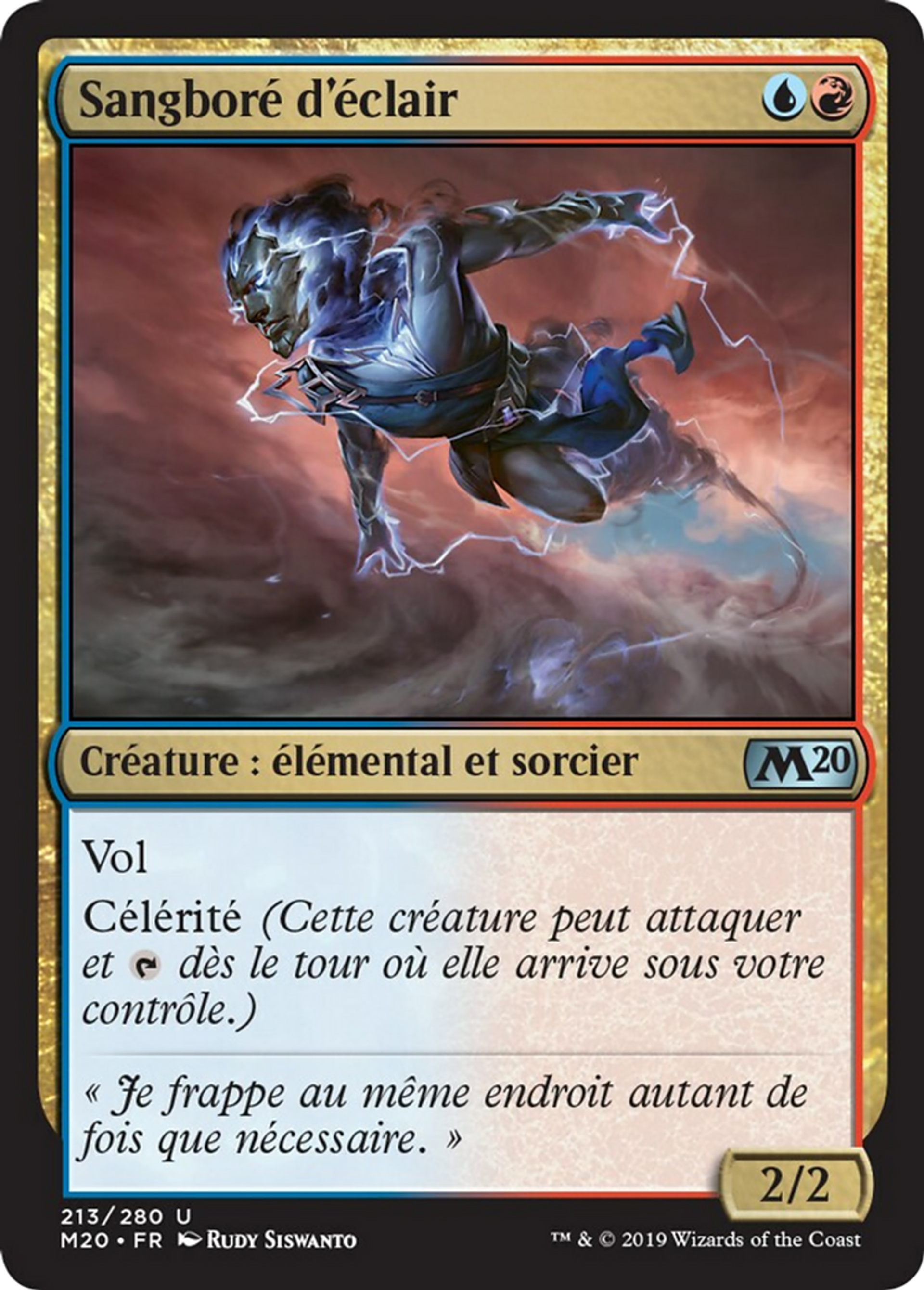 Sangboré d'éclair — Core Set 2020 — Magic: The Gathering