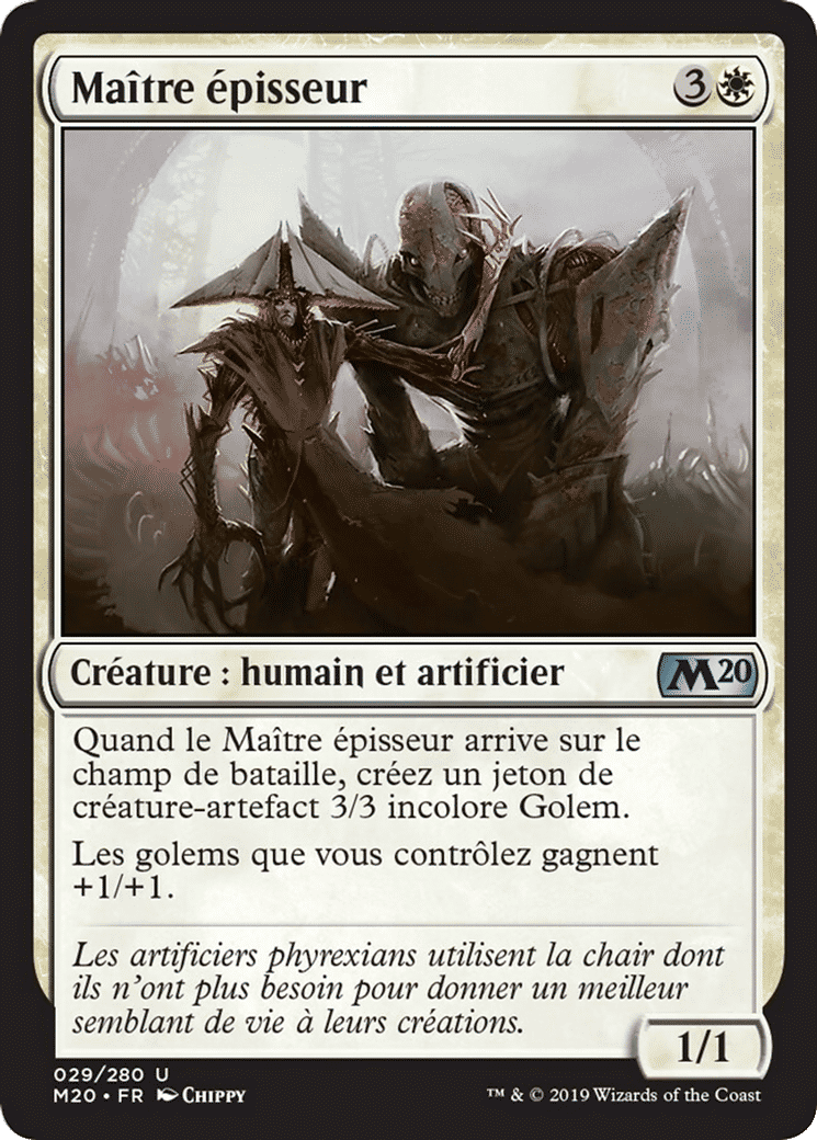 Maître épisseur — Core Set 2020 — Magic: The Gathering