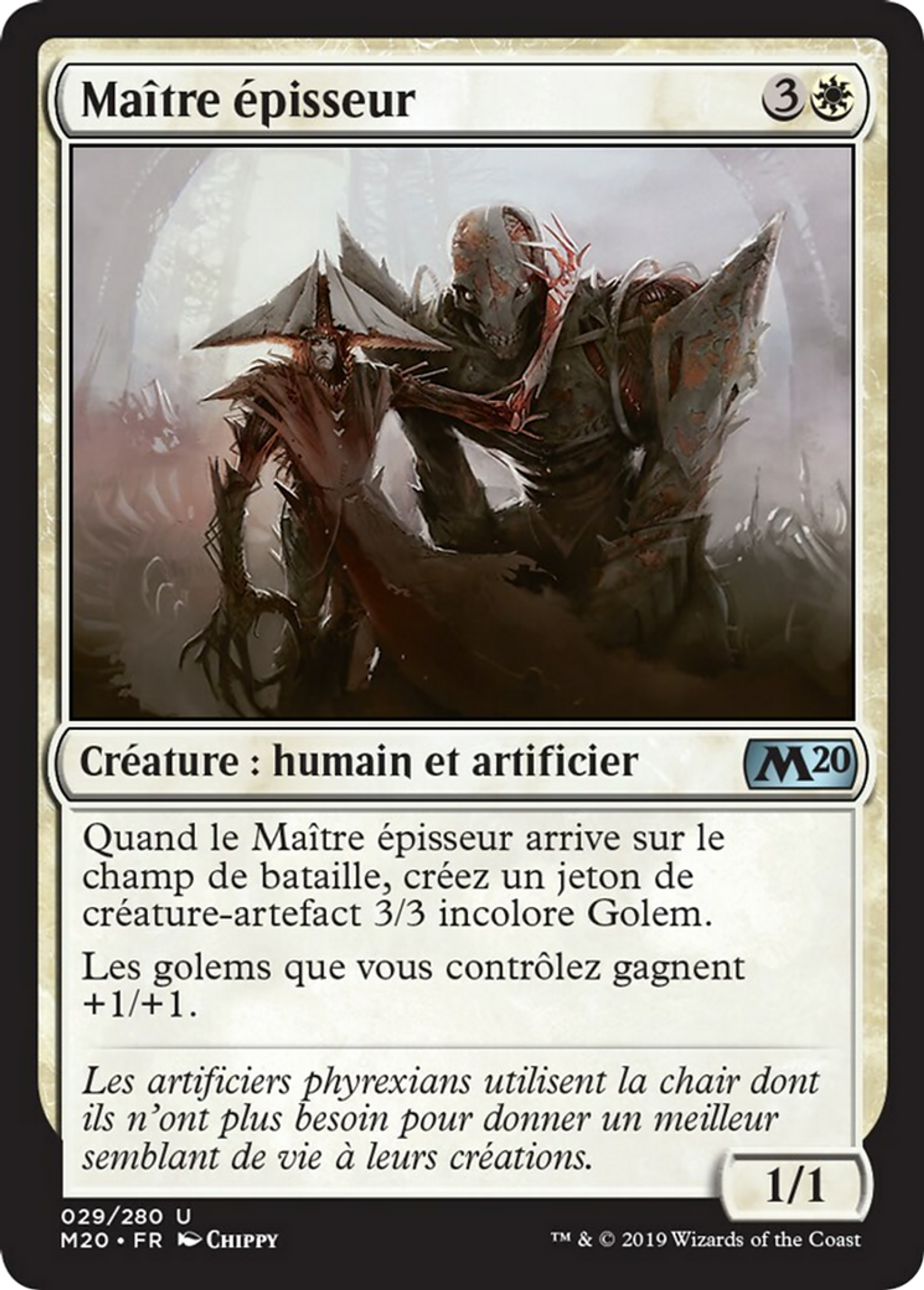 Maître épisseur — Core Set 2020 — Magic: The Gathering