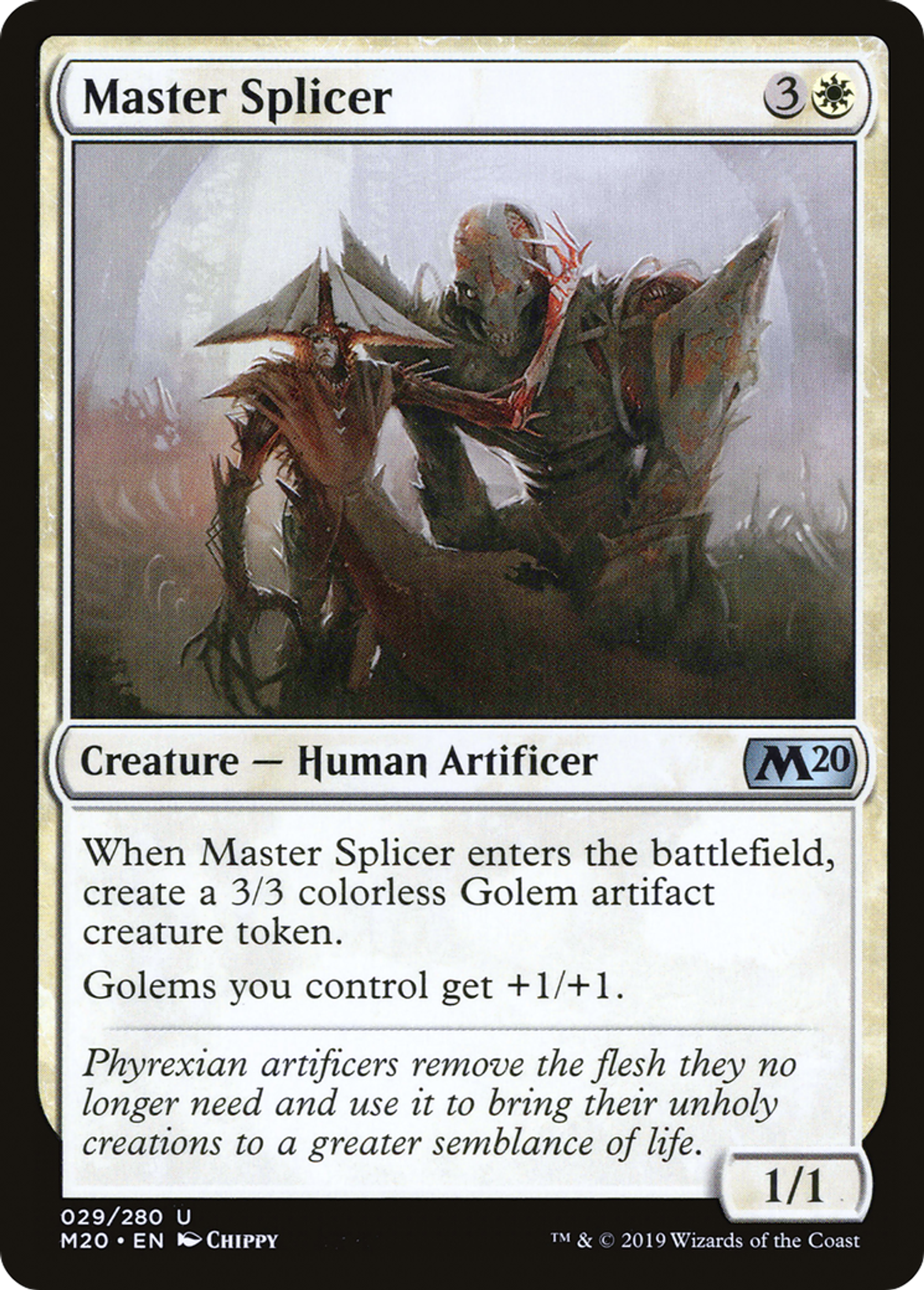 Master Splicer — Core Set 2020 — Magic: The Gathering