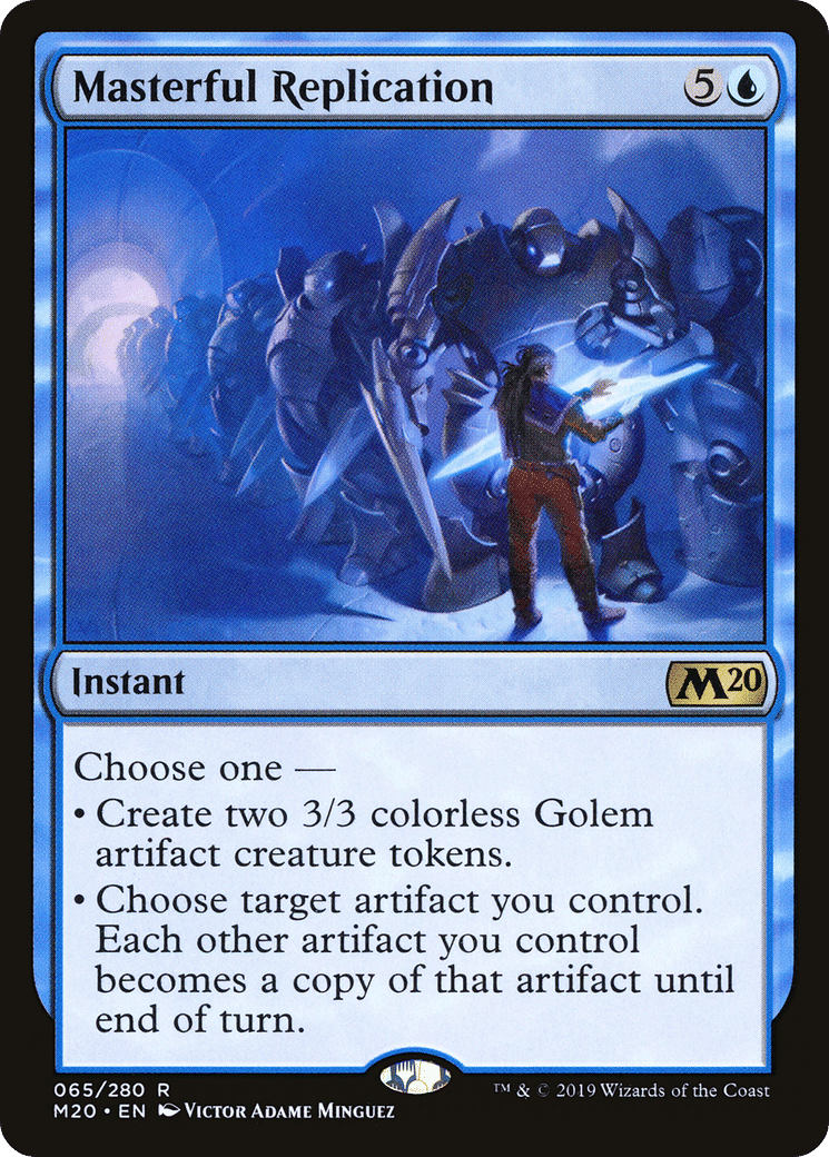 Masterful Replication — Core Set 2020 — Magic: The Gathering