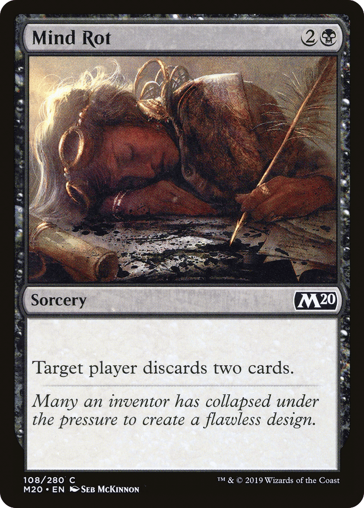 Mind Rot — Core Set 2020 — Magic: The Gathering
