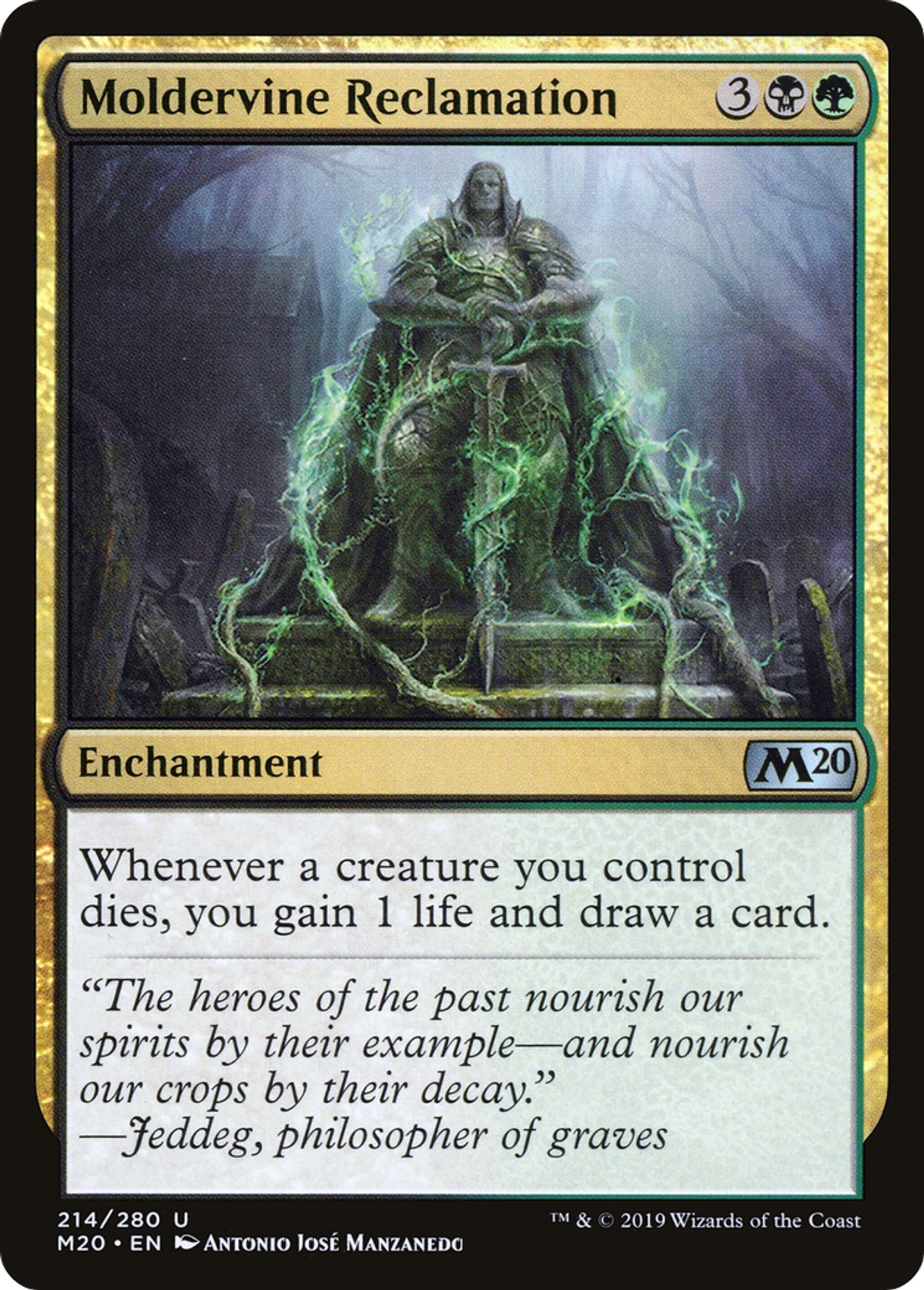 Reboisement de moiselierre — Core Set 2020 — Magic: The Gathering