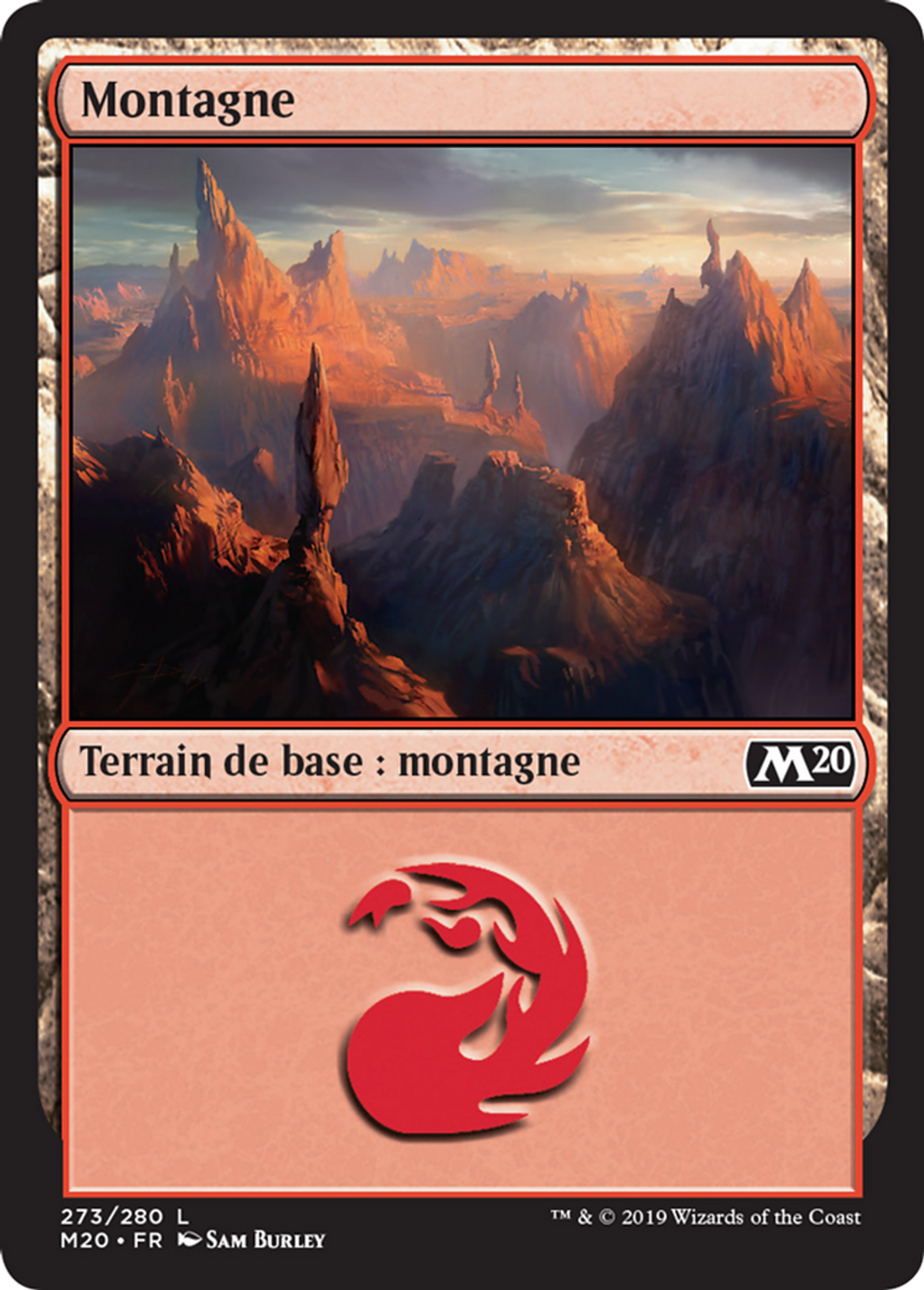 Montagne — Core Set 2020 — Magic: The Gathering