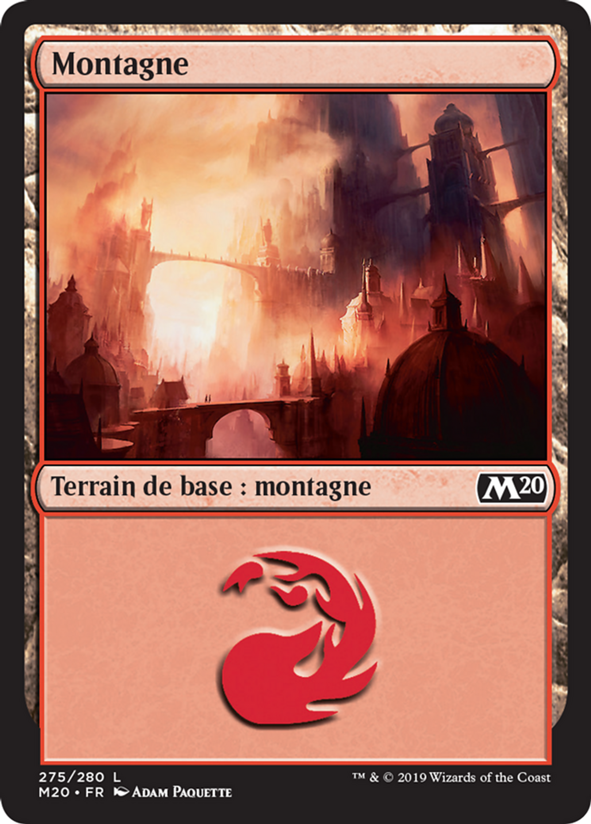 Montagne — Core Set 2020 — Magic: The Gathering
