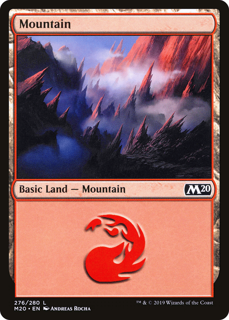 Mountain — Core Set 2020 — Magic: The Gathering