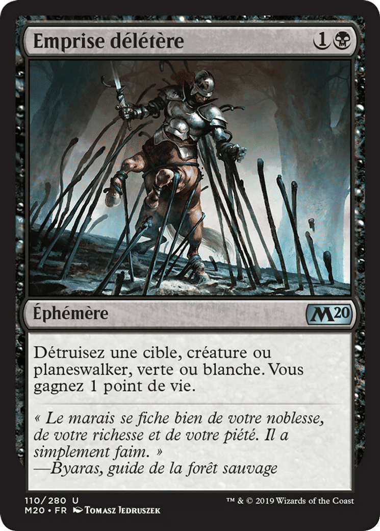 Emprise délétère — Core Set 2020 — Magic: The Gathering