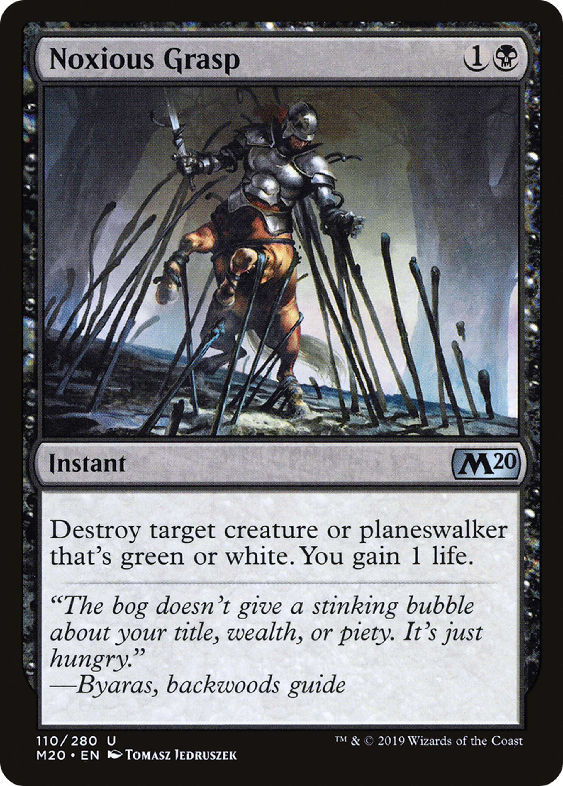 Noxious Grasp — Core Set 2020 — Magic: The Gathering
