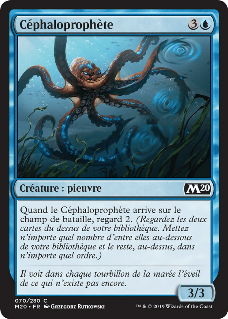 Céphaloprophète — Core Set 2020 — Magic: The Gathering