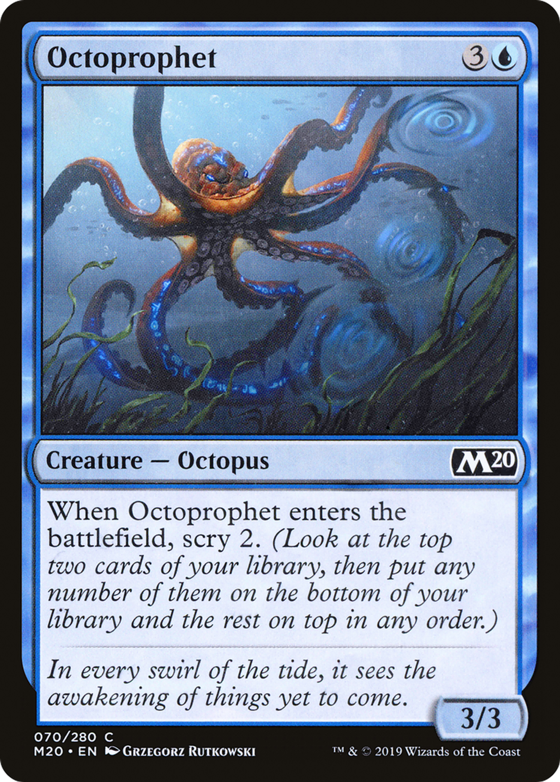 Céphaloprophète — Core Set 2020 — Magic: The Gathering