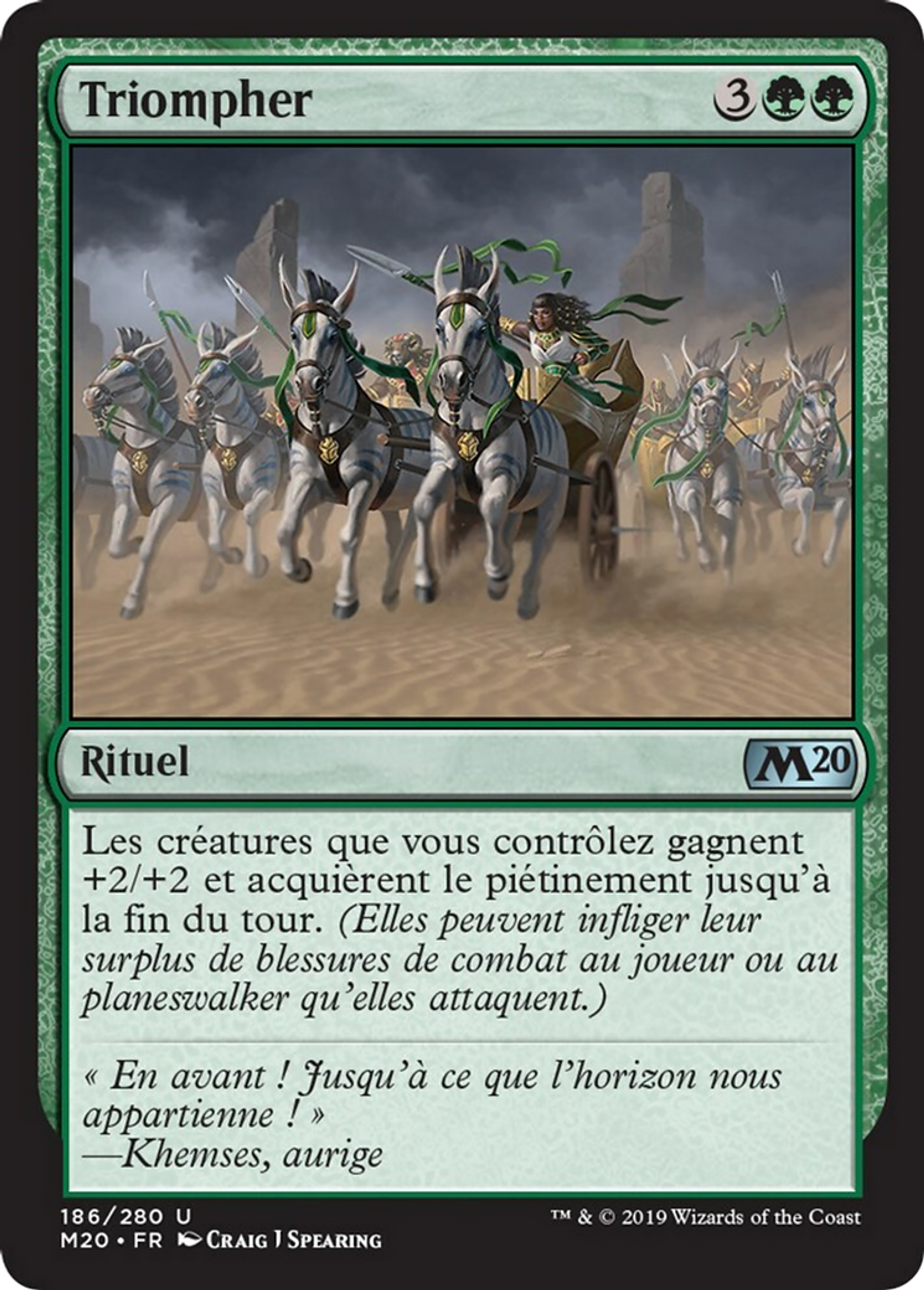 Triompher — Core Set 2020 — Magic: The Gathering