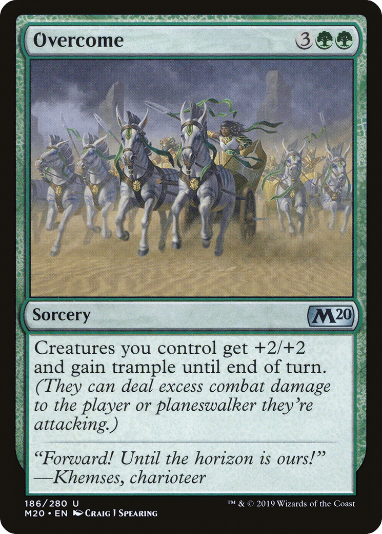 Overcome — Core Set 2020 — Magic: The Gathering