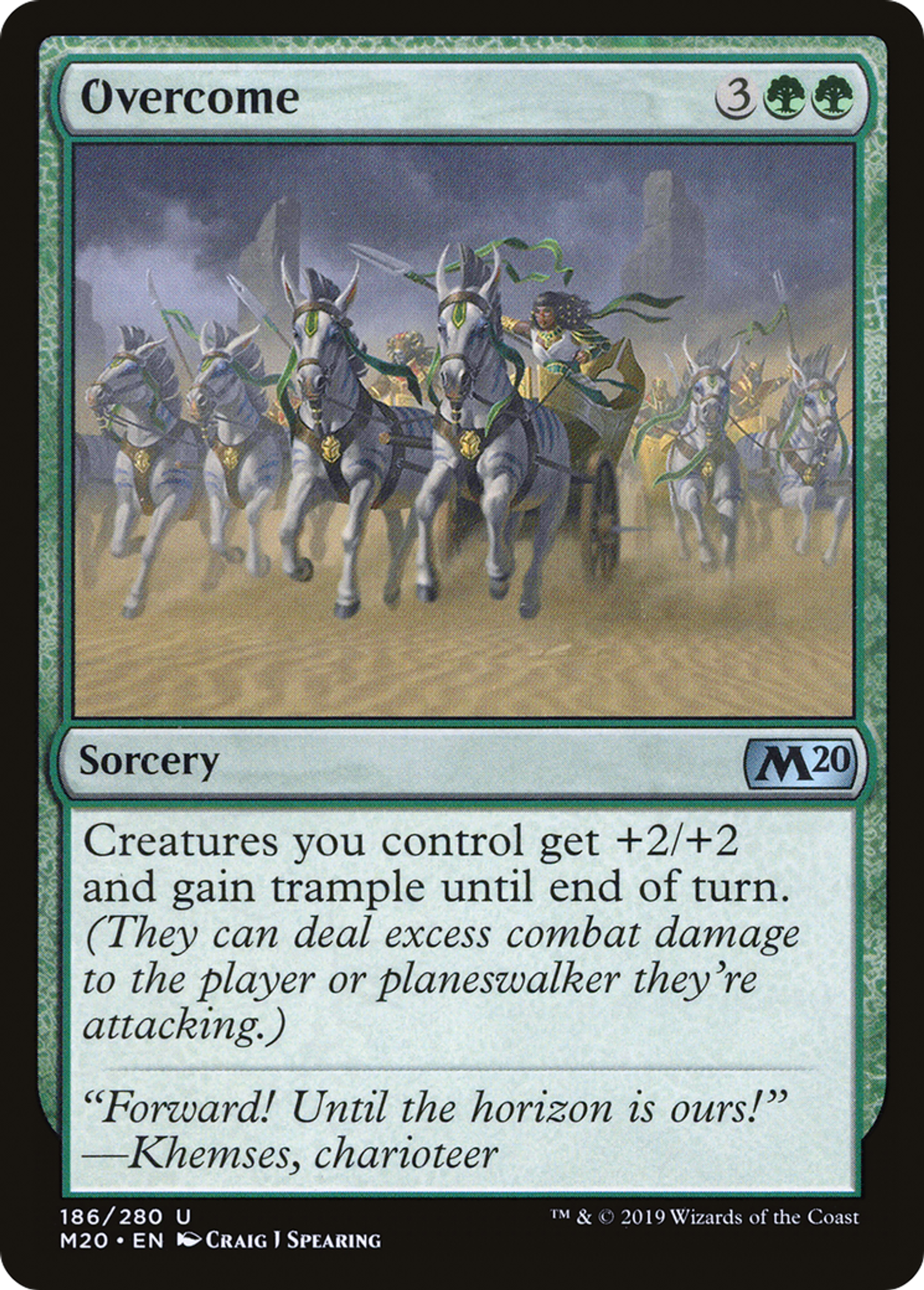 Overcome — Core Set 2020 — Magic: The Gathering